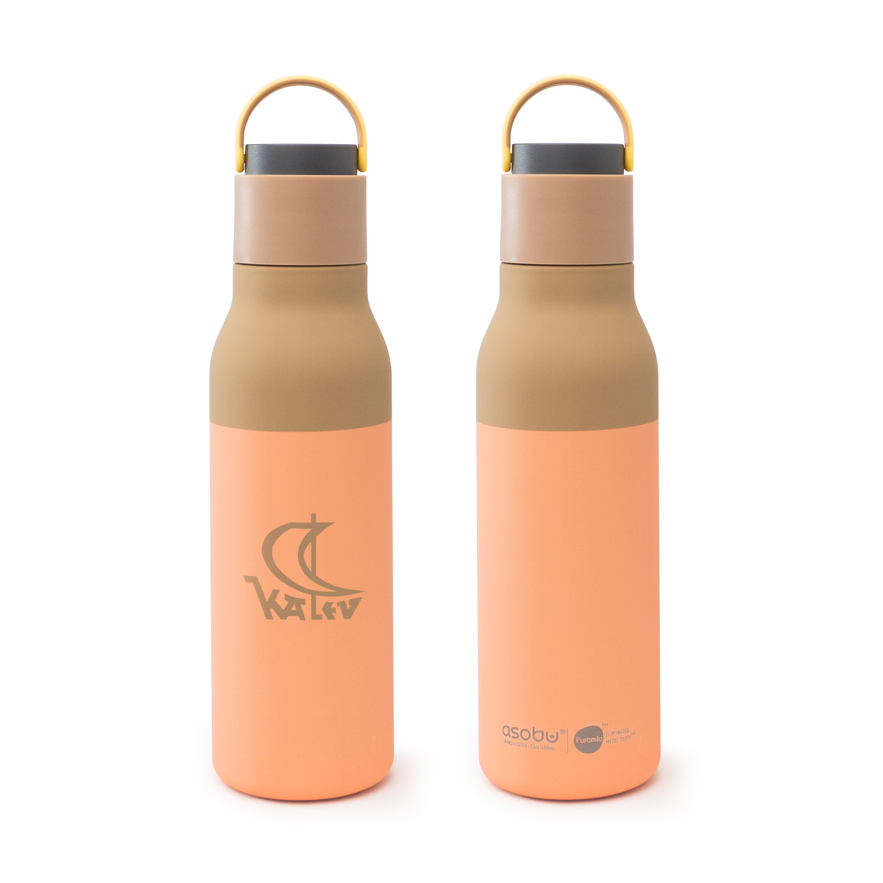 Picture of 22 oz Asobu Metro Bottle with Removable Straw