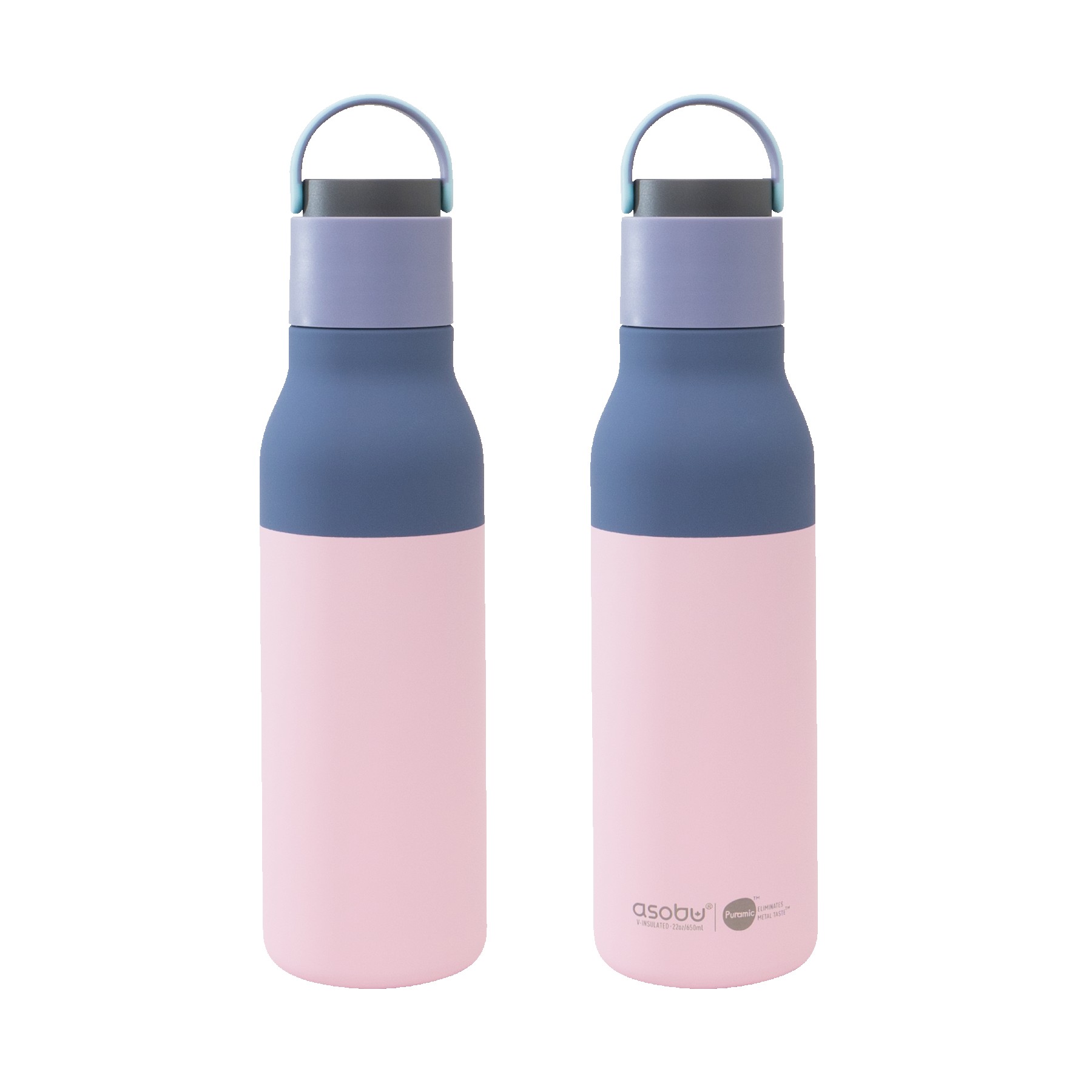 Picture of 22 oz Asobu Metro Bottle with Removable Straw