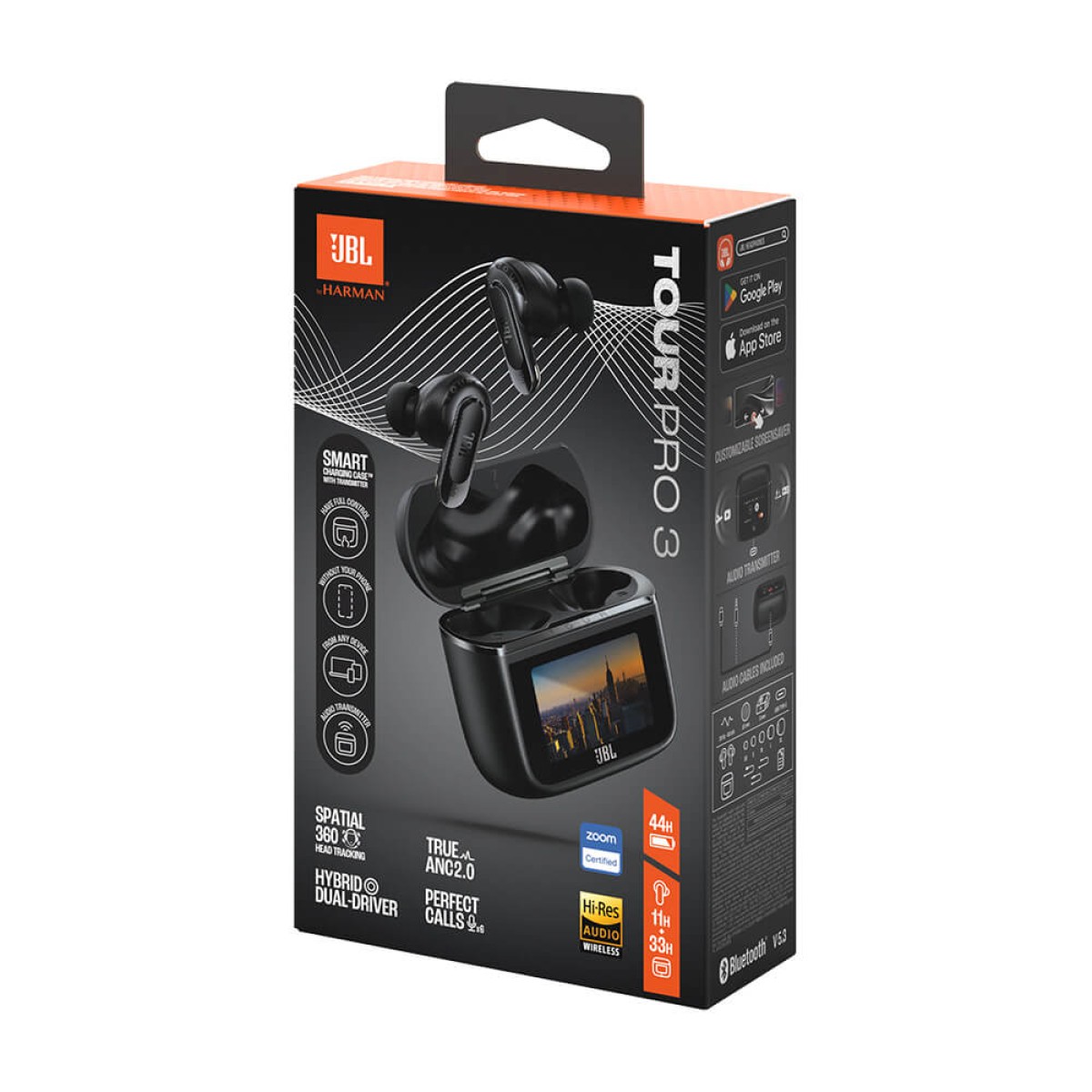 Picture of JBL Tour Pro 3 Noise Cancelling Earbuds