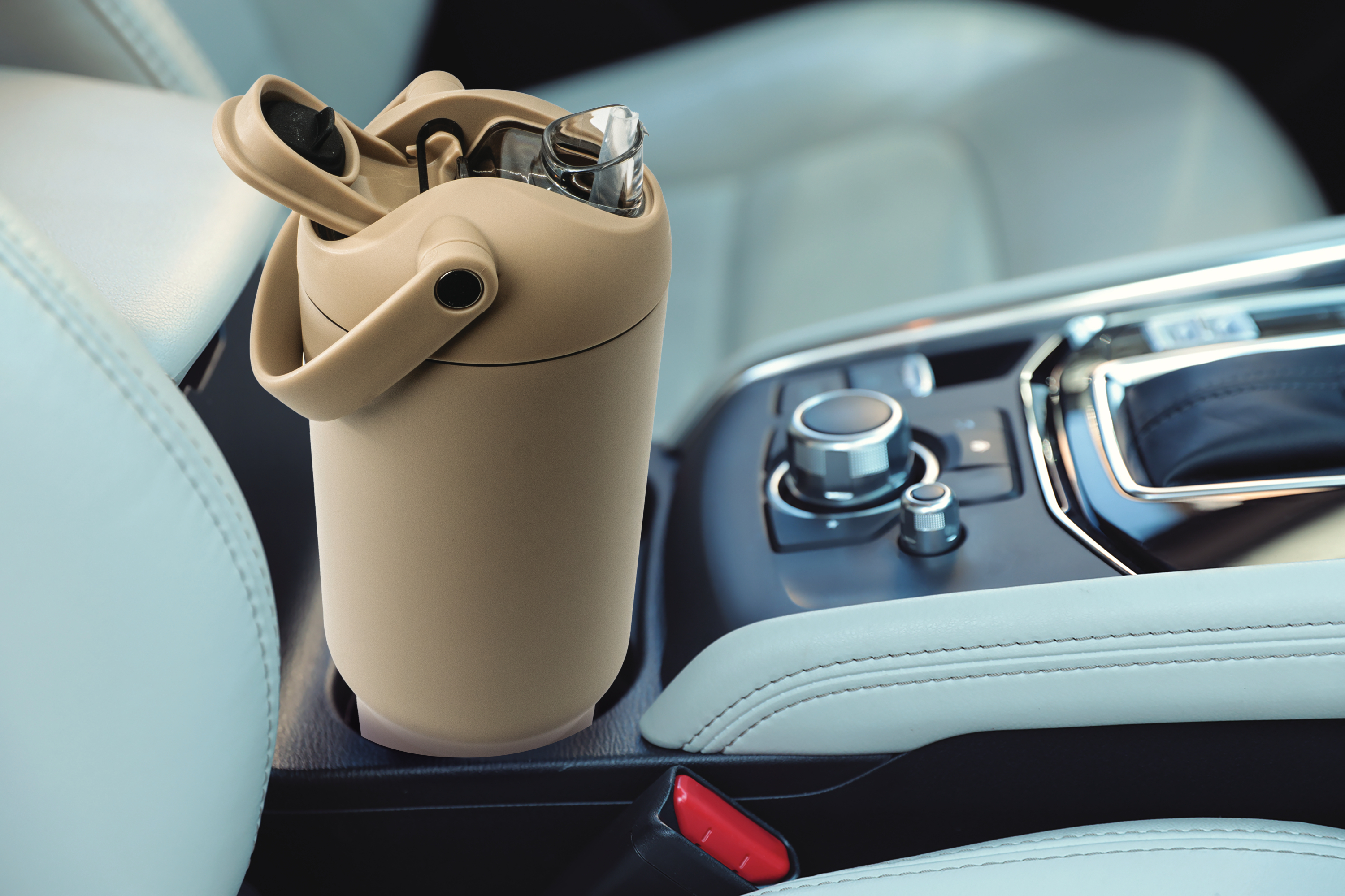 Picture of 40 oz Asobu Glacier Vacuum Insulated Bottle with Handle