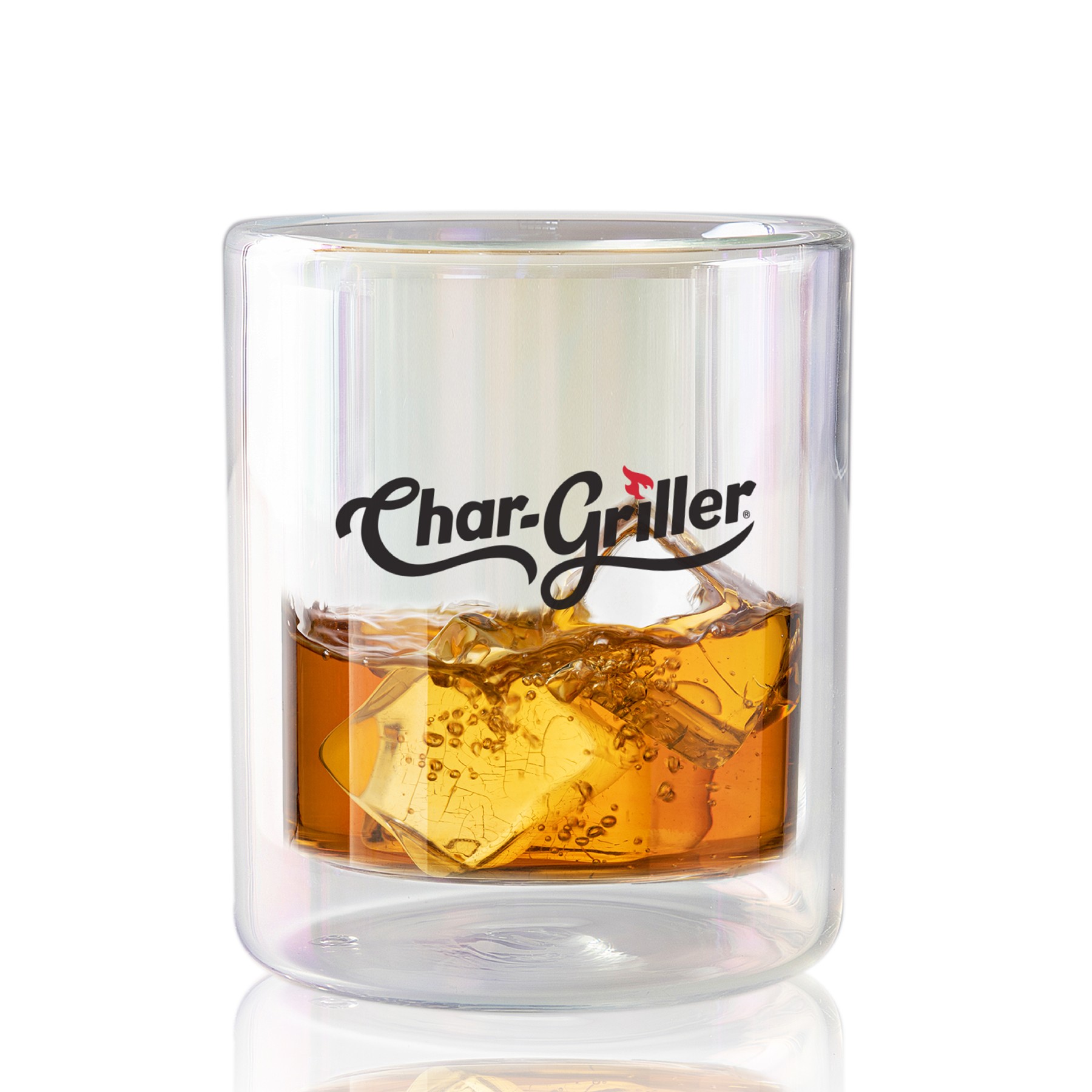 Picture of 12 oz Asobu Iridescent Old Fashioned Glass