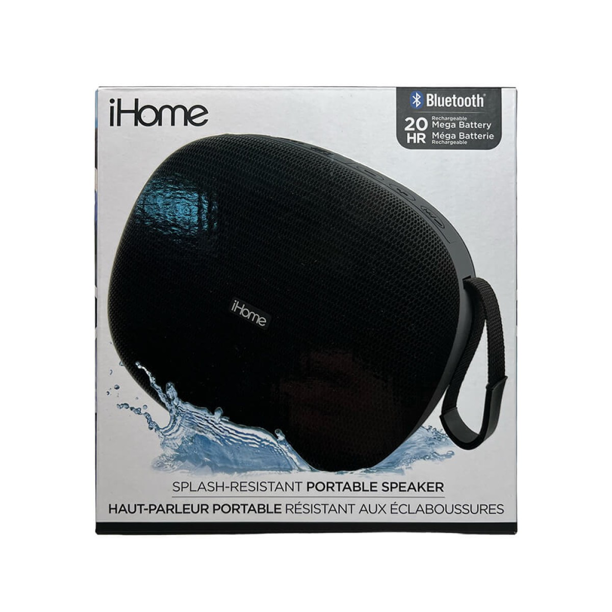 Picture of IHome Splash Resistant Bluetooth Speaker with FM Radio
