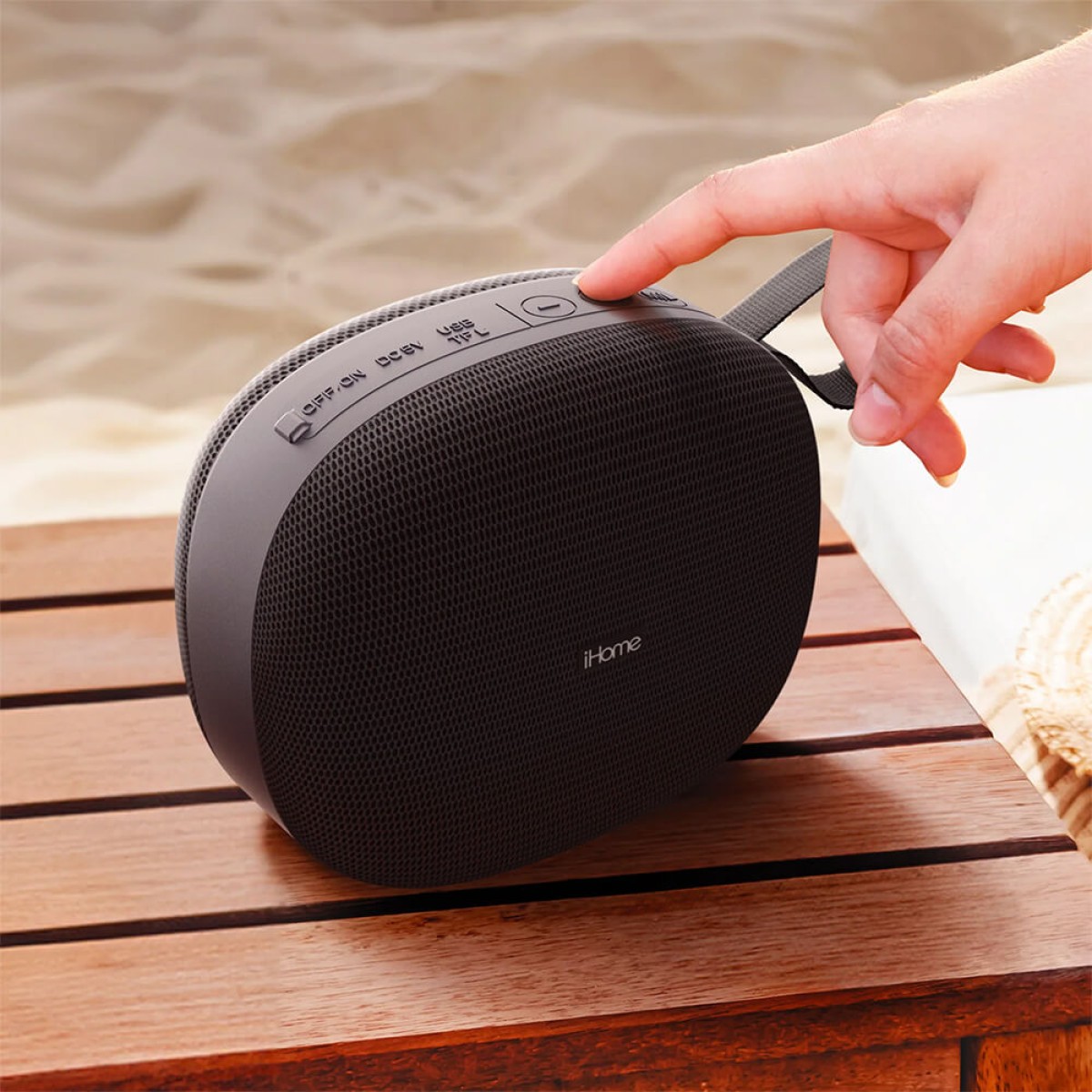 Picture of IHome Splash Resistant Bluetooth Speaker with FM Radio