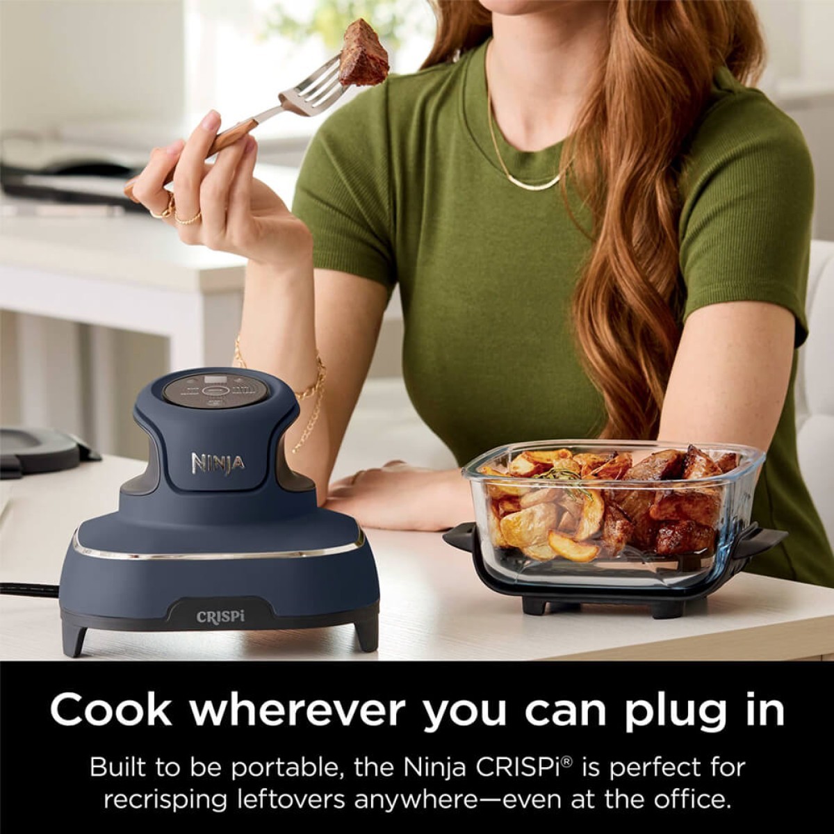 Picture of Ninja Crispi® 4-in-1 Portable Glass Air Fryer Cooking System