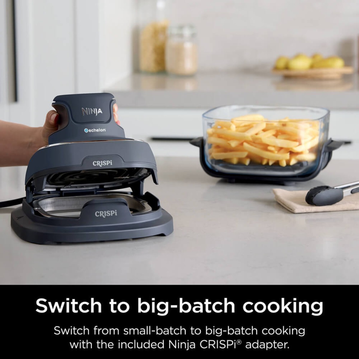 Picture of Ninja Crispi® 4-in-1 Portable Glass Air Fryer Cooking System
