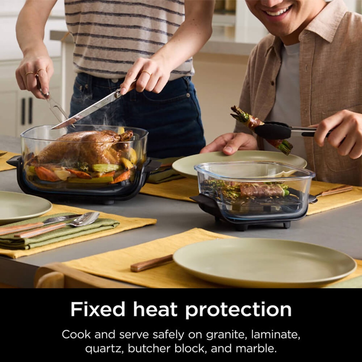 Picture of Ninja Crispi® 4-in-1 Portable Glass Air Fryer Cooking System