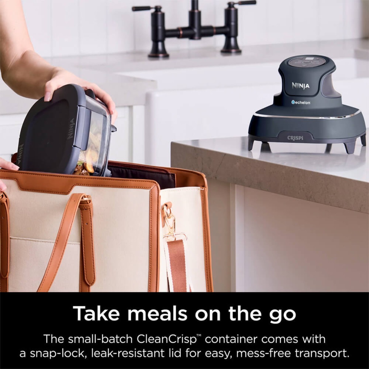 Picture of Ninja Crispi® 4-in-1 Portable Glass Air Fryer Cooking System