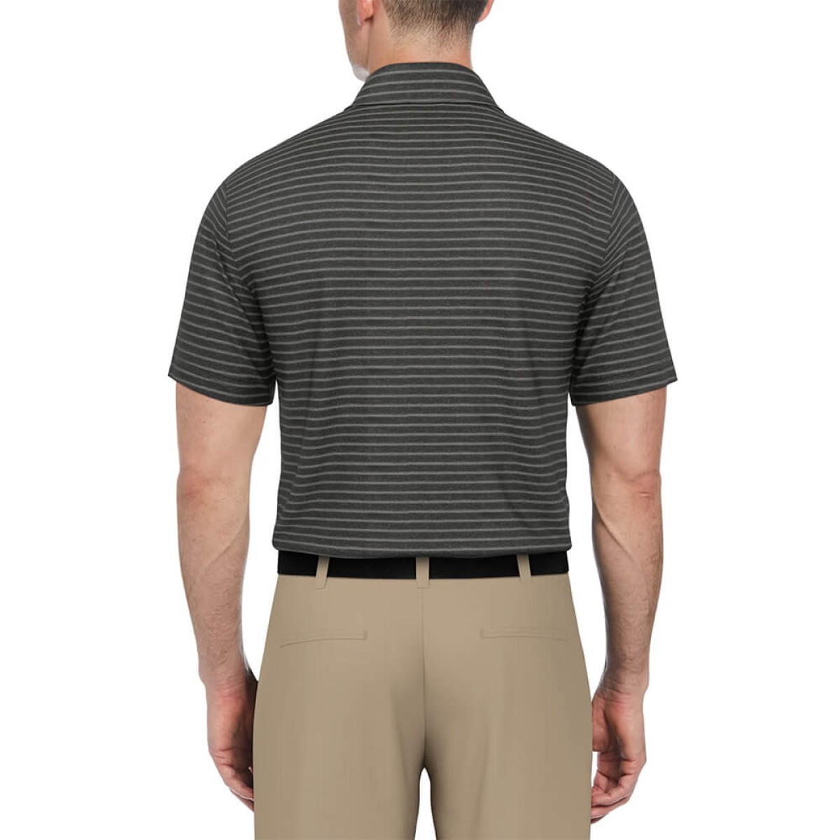 Picture of PGA Tour Heather Feeder Stripe Men's Polo