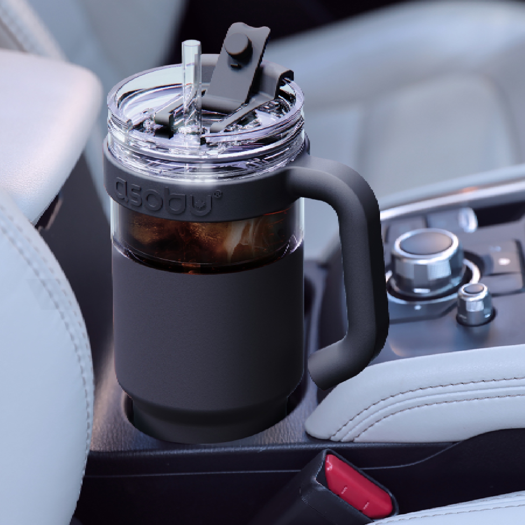 Picture of 34 oz Asobu Explorer See-Through Mug with Detachable Base