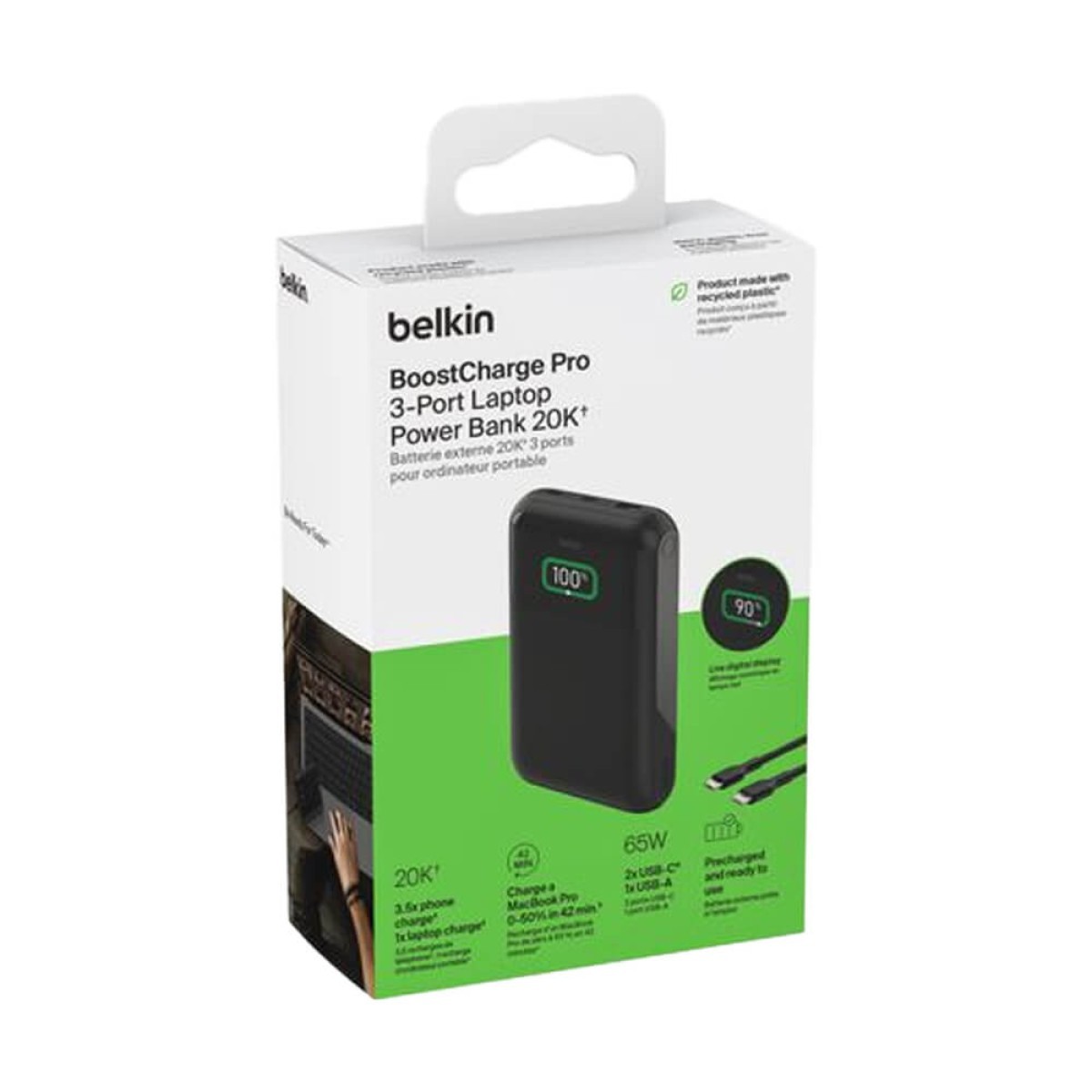 Picture of Belkin 3-Port Laptop Power Bank 20K