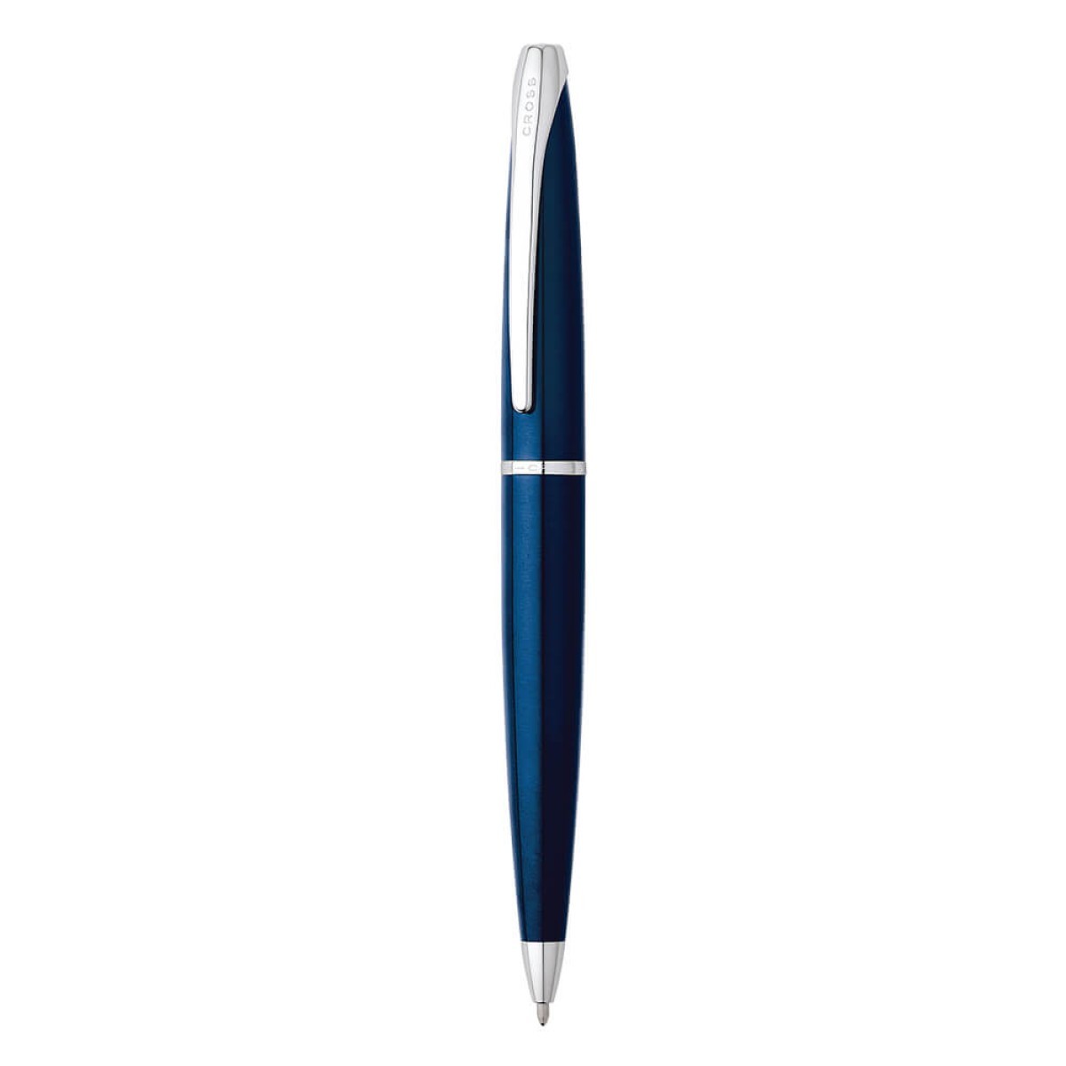 Picture of Cross ATX® Translucent Blue Lacquer Ballpoint Pen