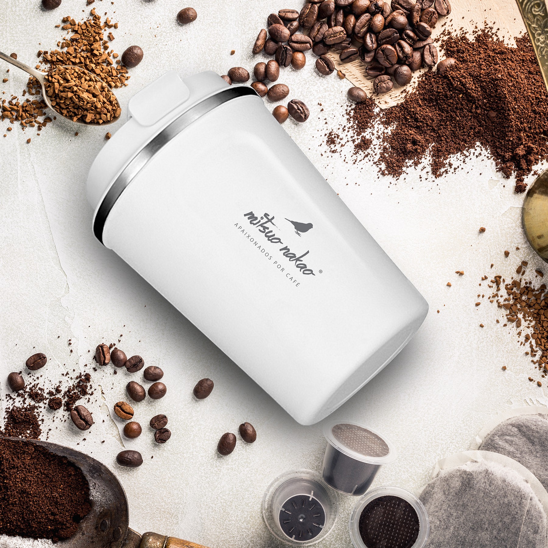Picture of 13 oz Asobu Café Compact Coffee Cup