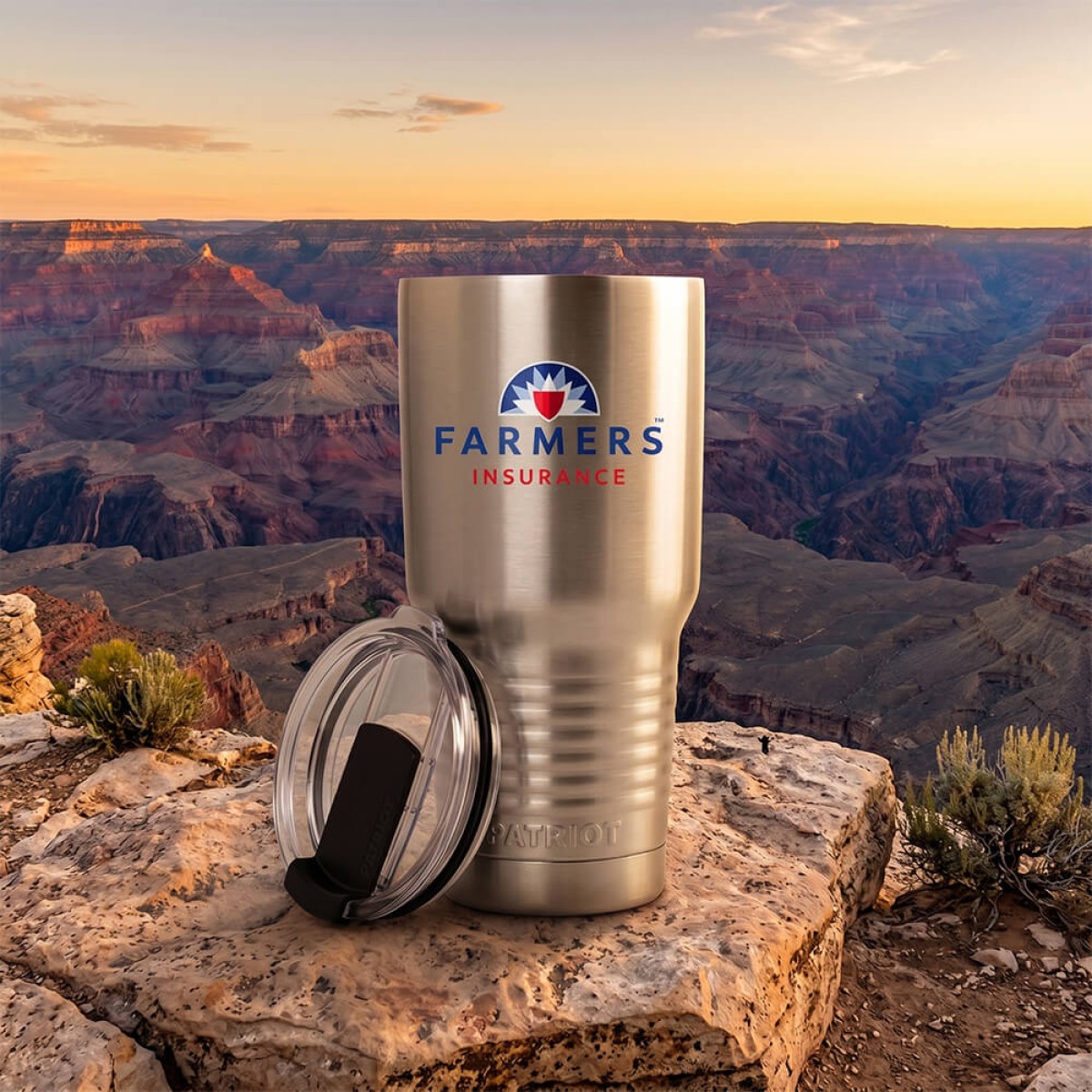 Picture of Patriot 20oz Tumbler Stainless Steel
