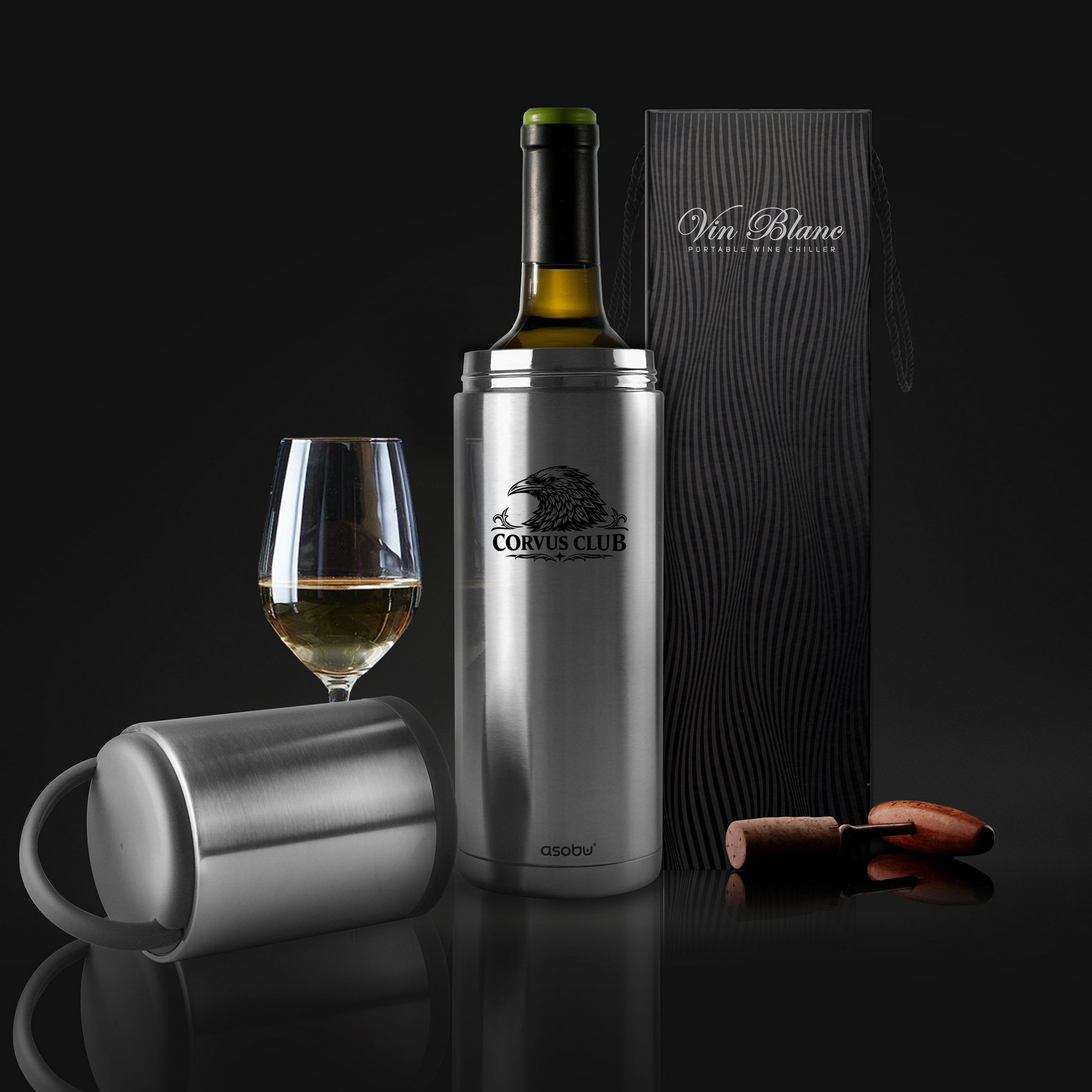 Picture of Asobu Vin Blanc Portable Wine Chiller