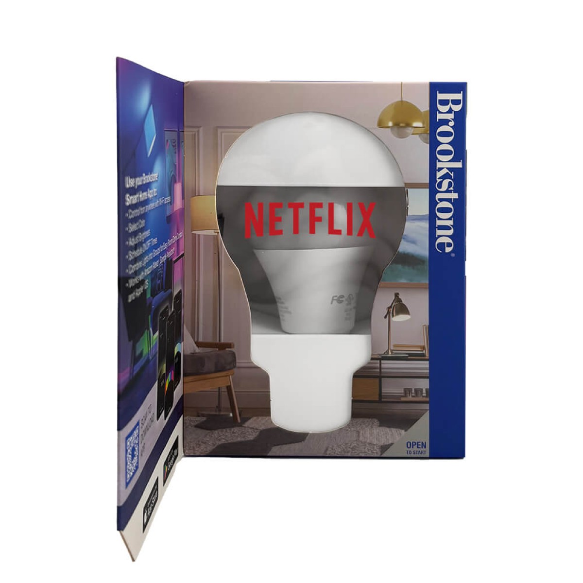 Picture of Brookstone Smart A19 Wifi RGB Bulb with Tunable White