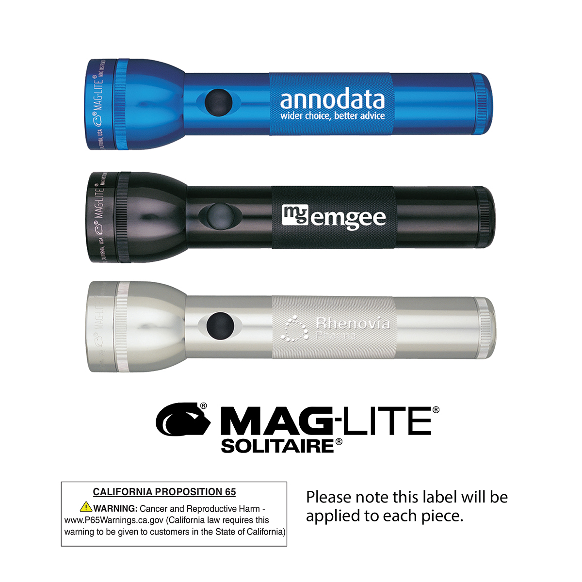 Picture of S2D Maglite® 2D (Laser Engraved)