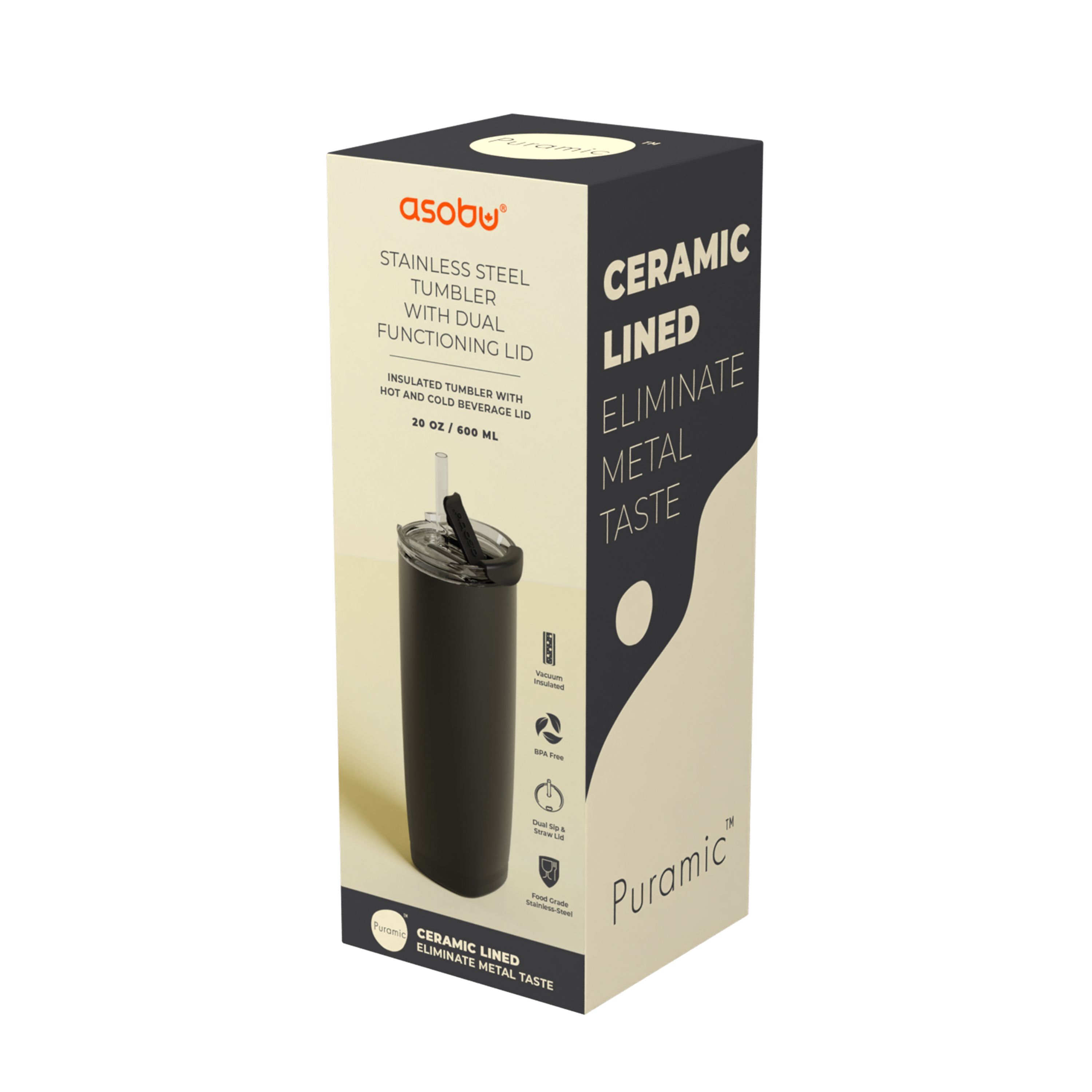 Picture of 20 oz Asobu Puramic™ Aqualina Tumbler