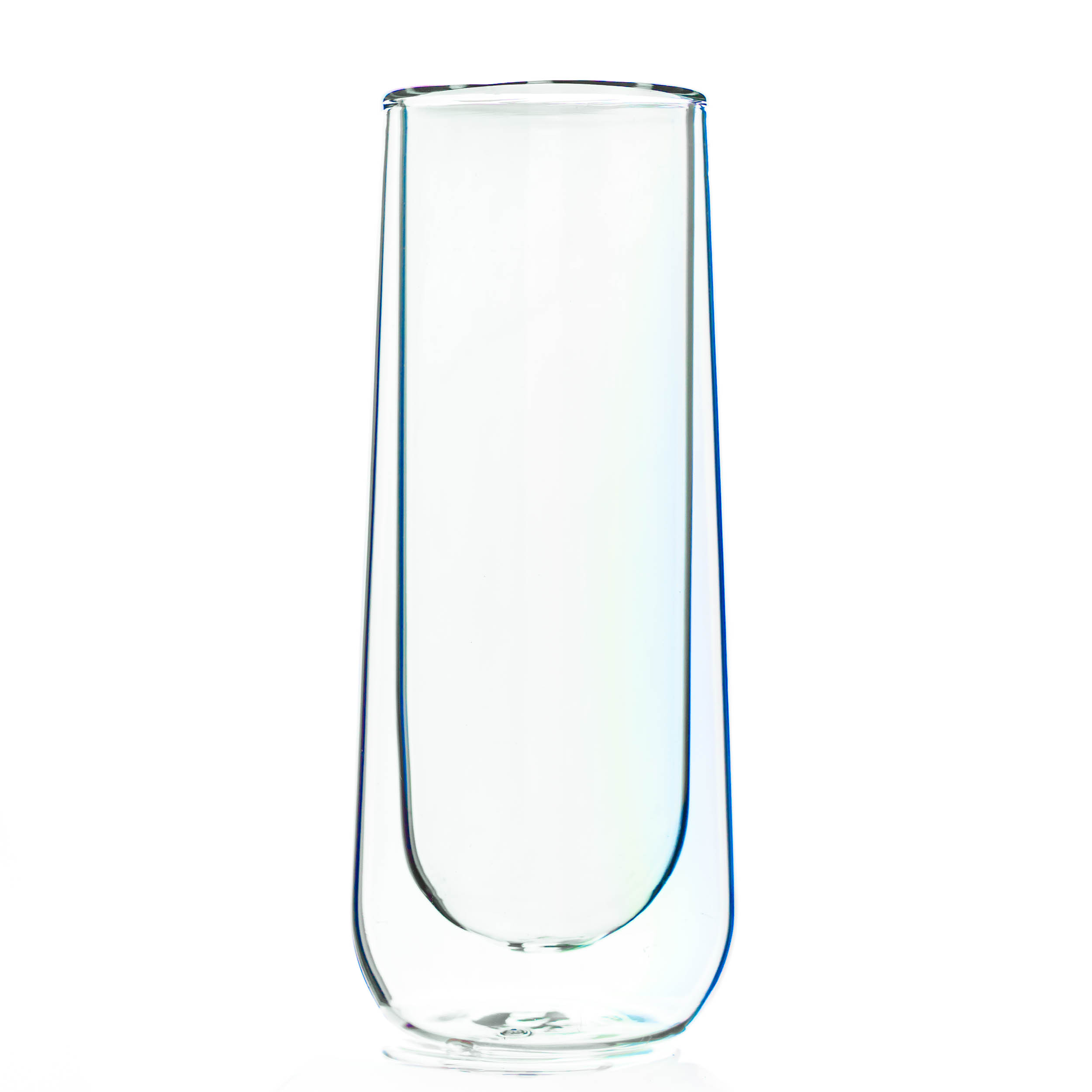 Picture of 7.5 oz Asobu Iridescent Stemless Champagne Flute