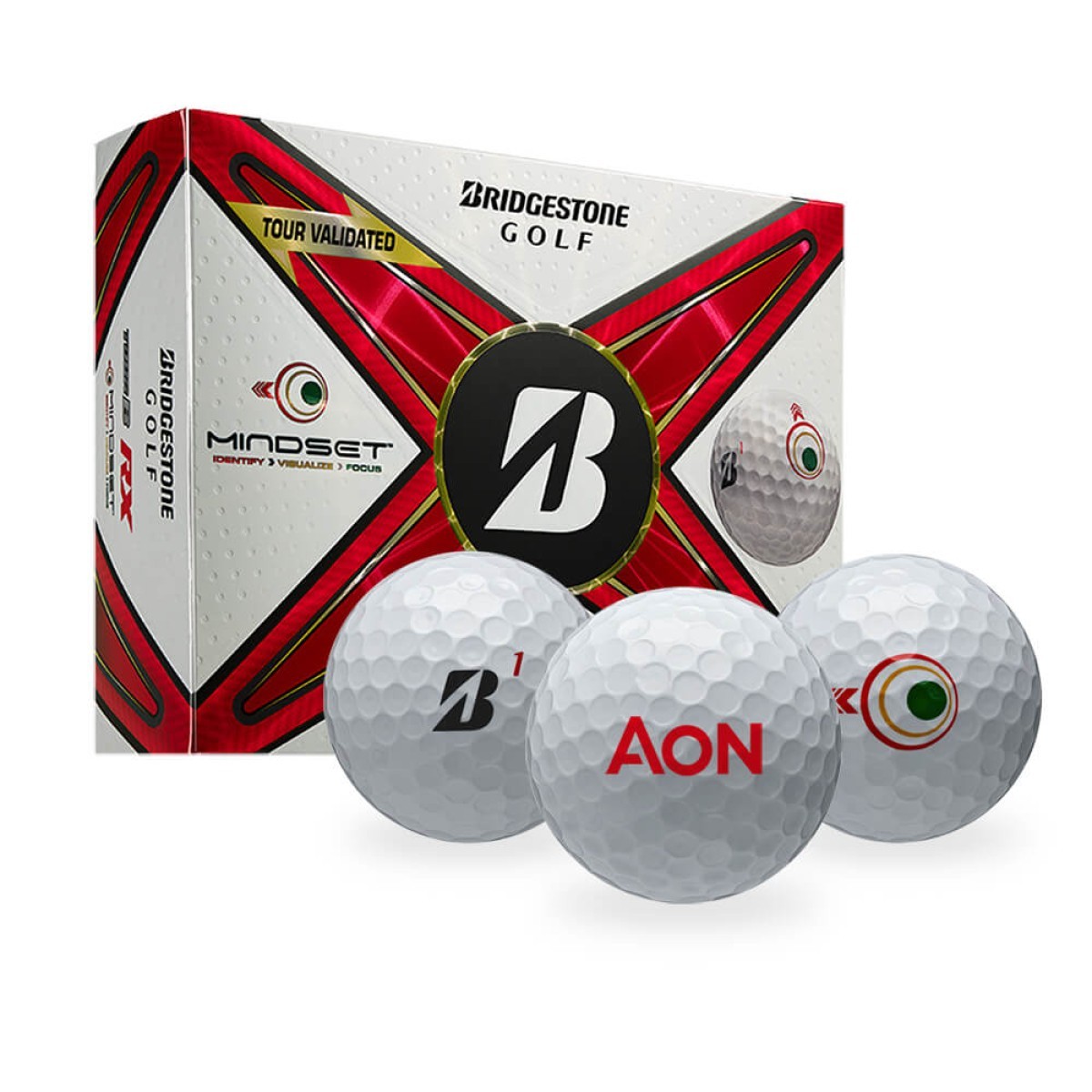 Picture of Bridgestone Tour B RX MindSet Golf Balls