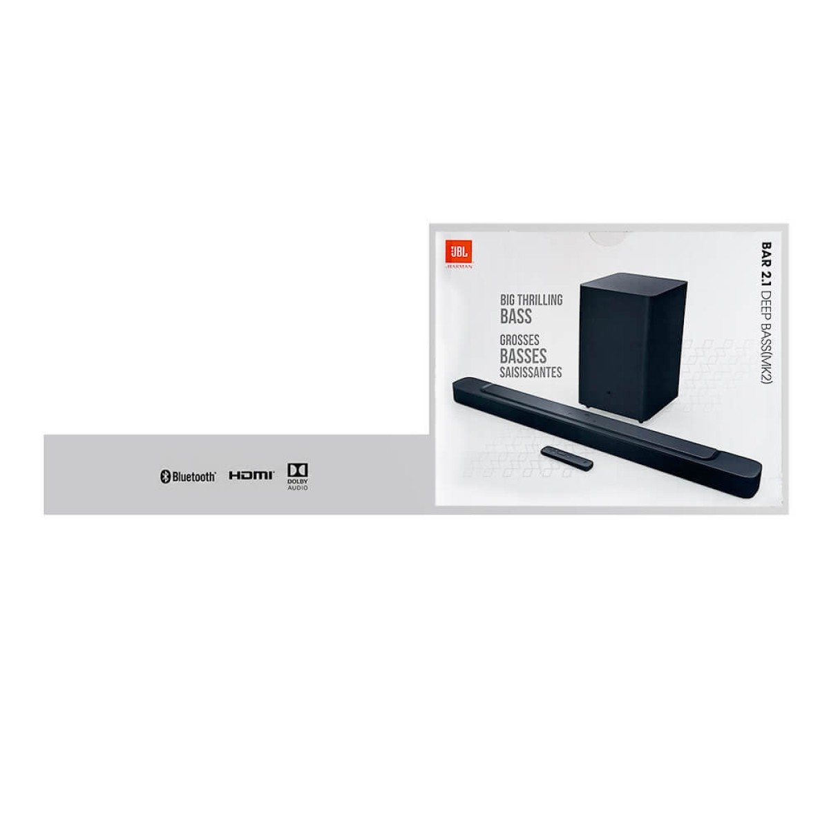 Picture of JBL Bar 2.1 Deep Bass (MK2)