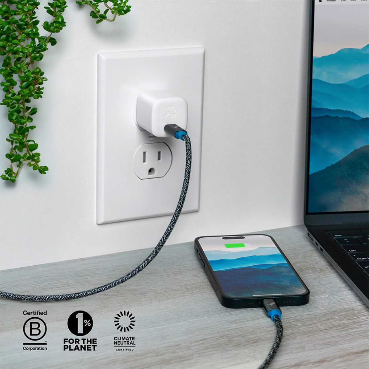 Picture of Nimble Wally Subnano 20W USB-C Wall Charger - White