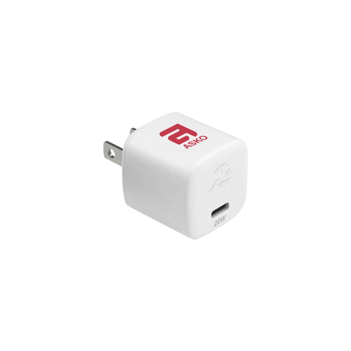 Picture of Nimble Wally Subnano 20W USB-C Wall Charger - White