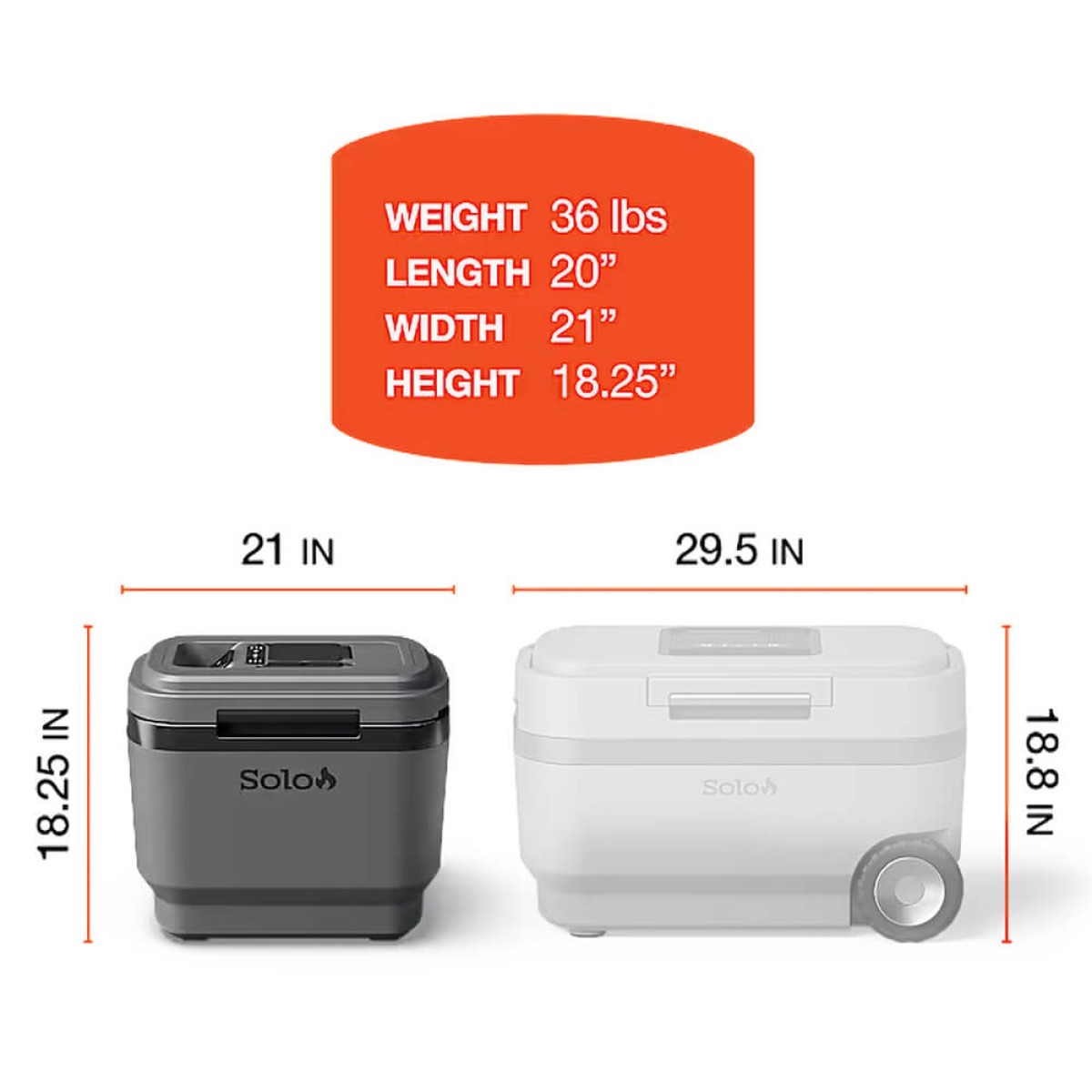 Picture of Solo Stove Windchill 30 Cooler + Mobile A/C