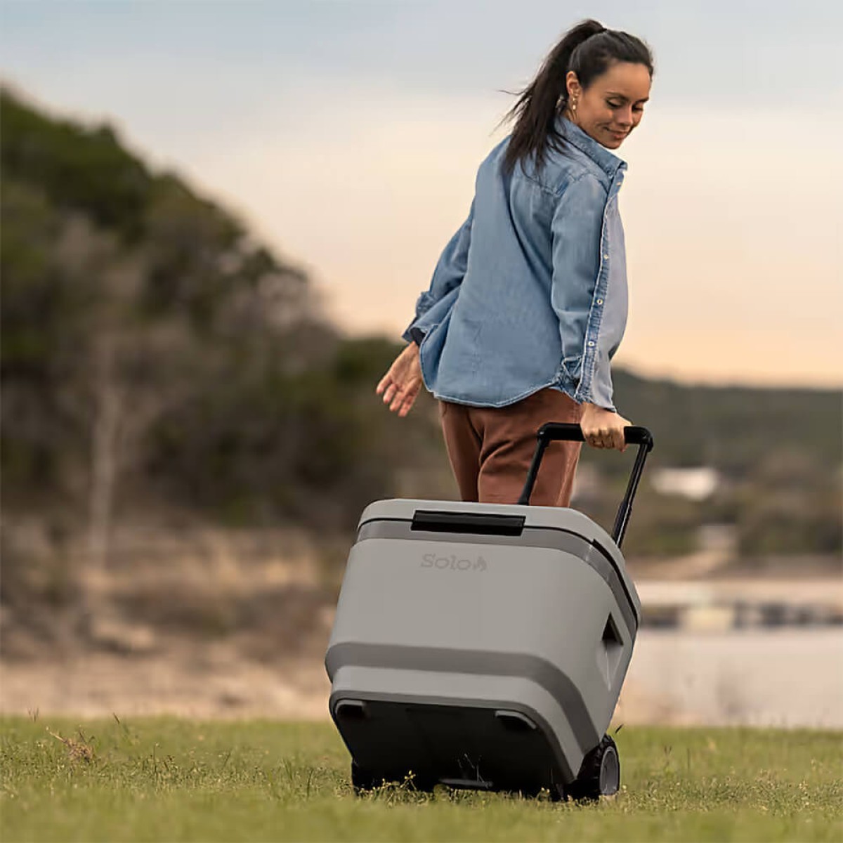 Picture of Solo Stove Windchill 30 Cooler + Mobile A/C