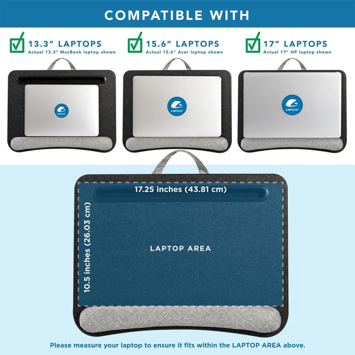 Picture of LapGear® Portable Laptop Lap Desk