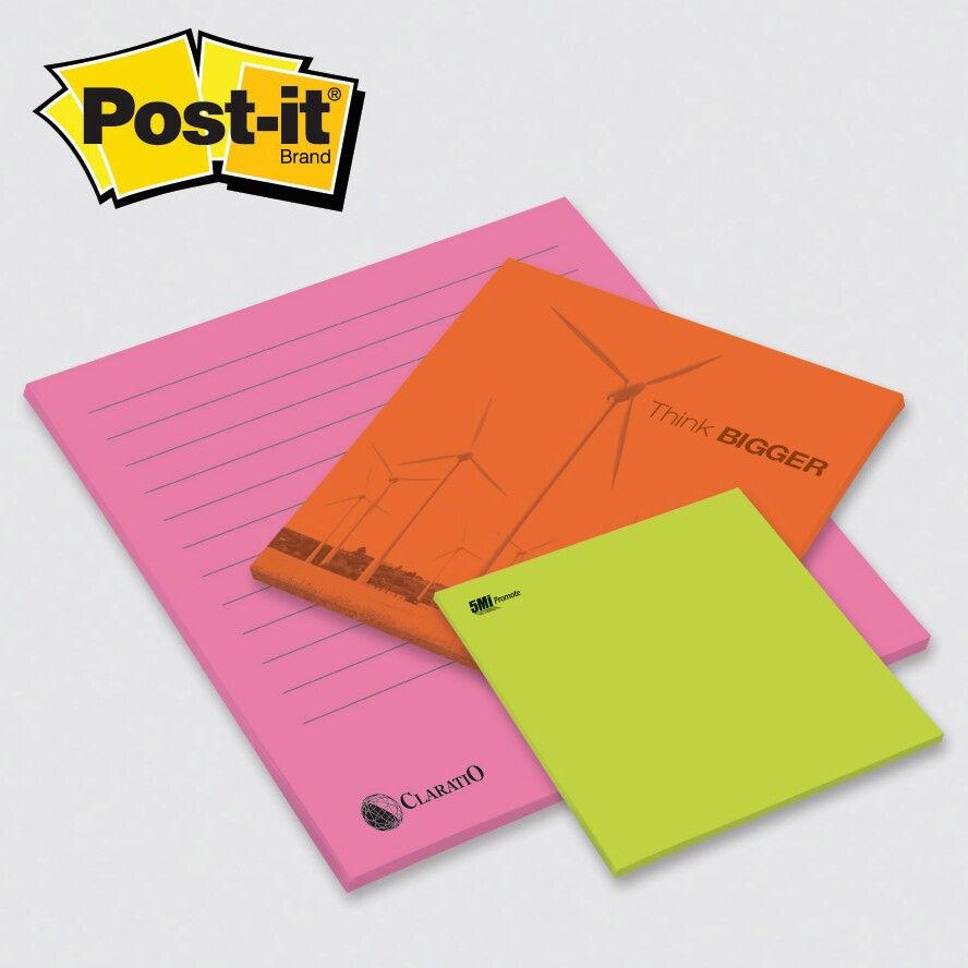 Picture of Post-it® Custom Printed Big Pads (11 3/4"x11 3/4")