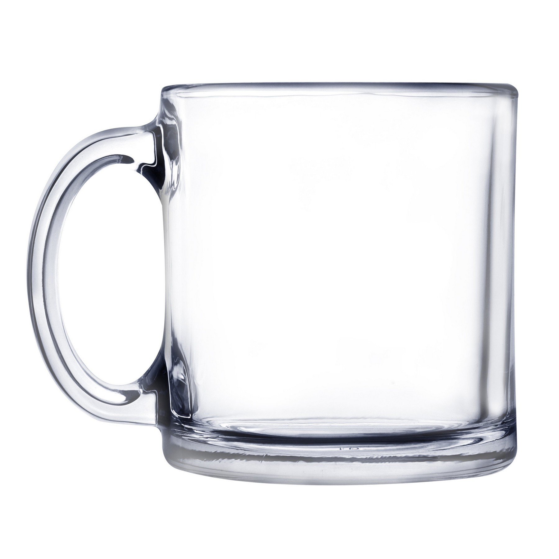 Picture of 13 oz Warm Beverage Glass Mug (Deep Etch)
