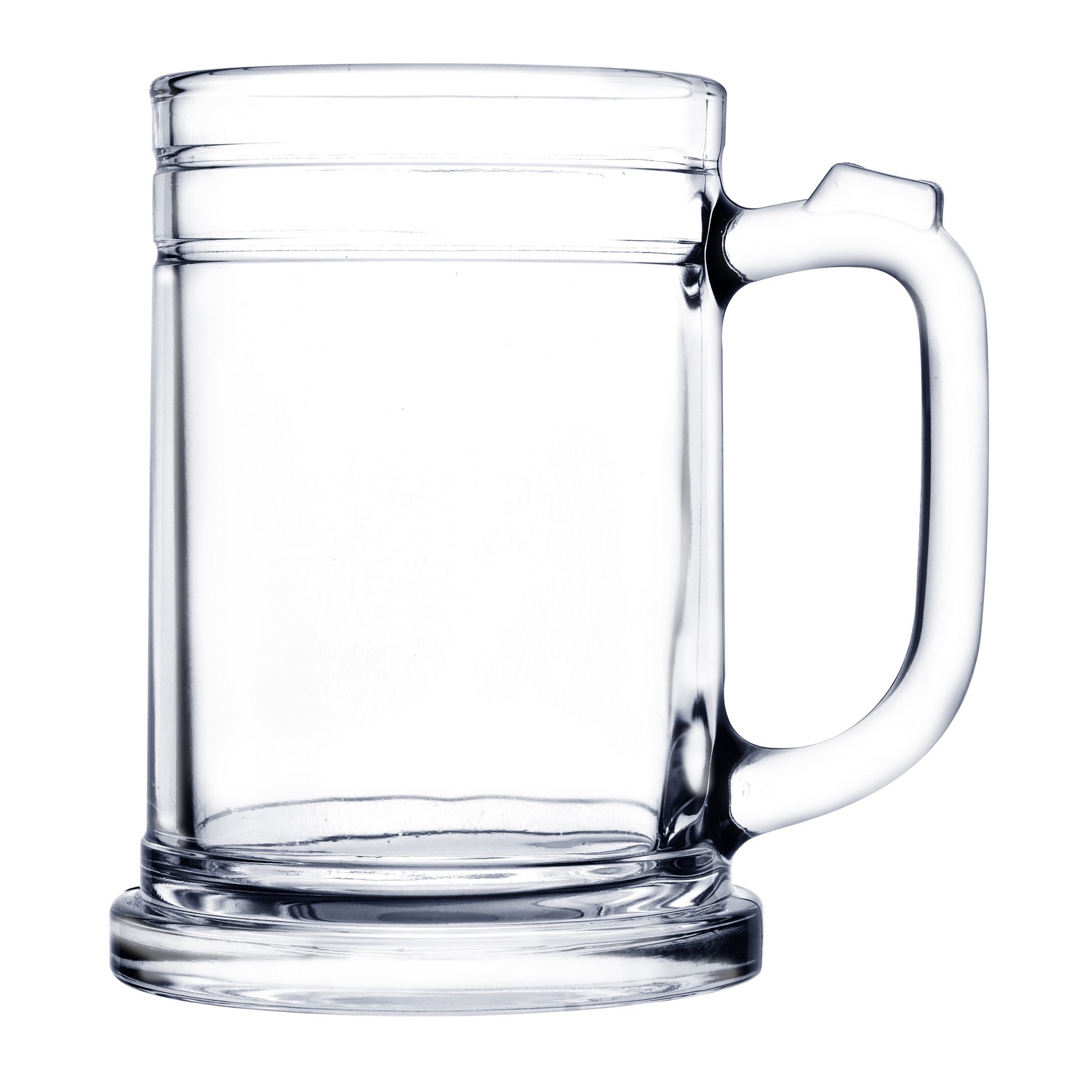 Picture of 16 oz Glass Beer Mug (Deep Etch)