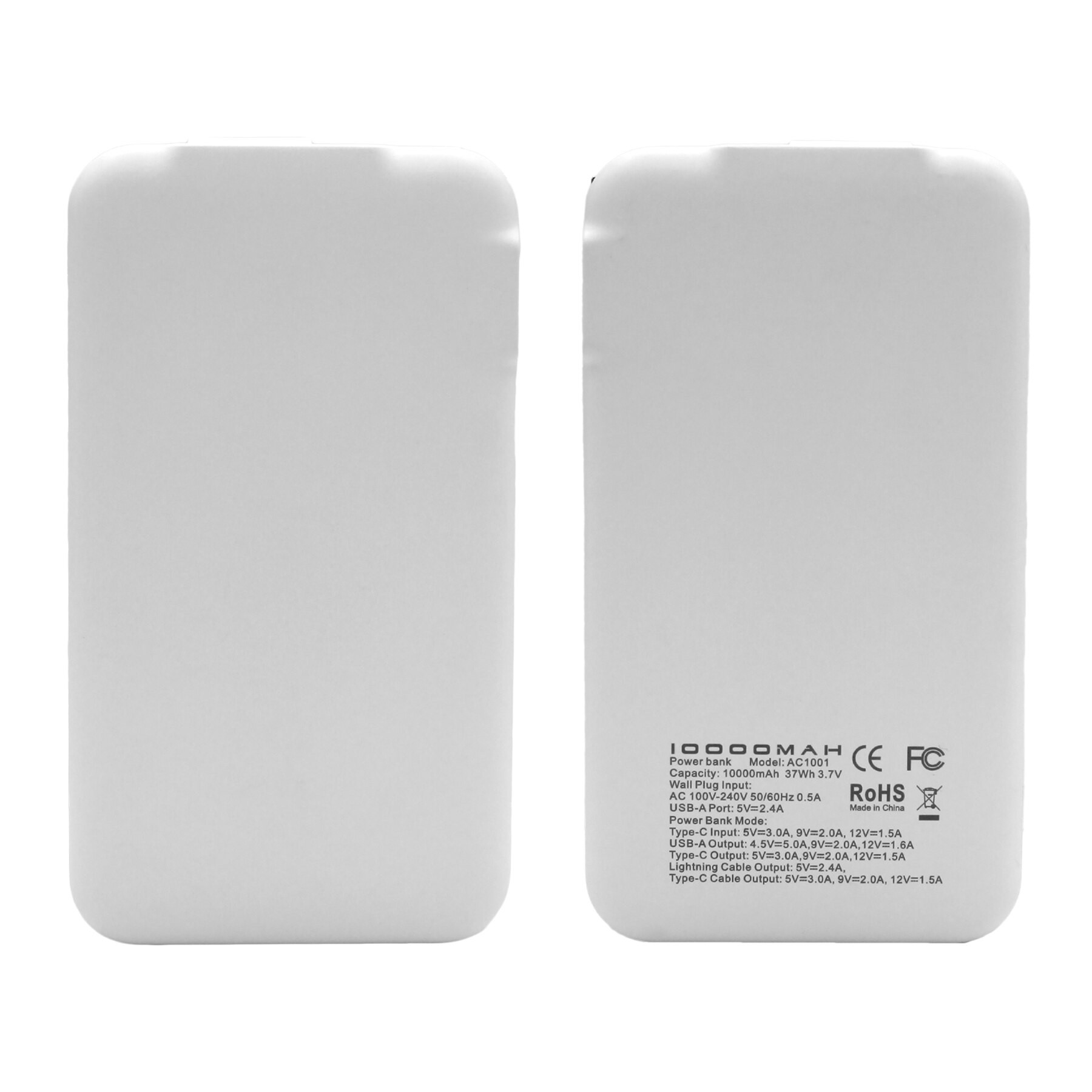 Picture of iPowerPlus 10,000mah 5" 1 Power Bank and PD Wall Charger