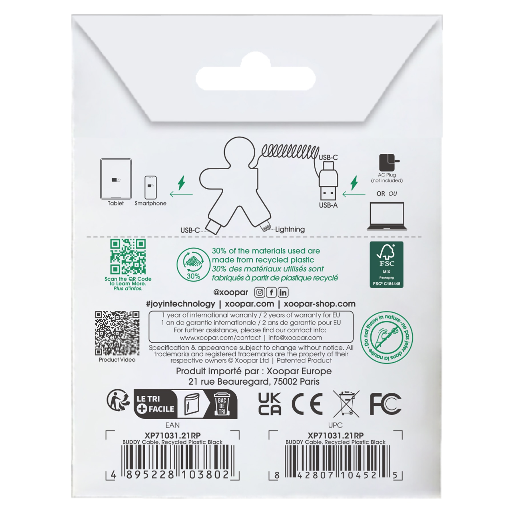 Picture of Xoopar Buddy Cable