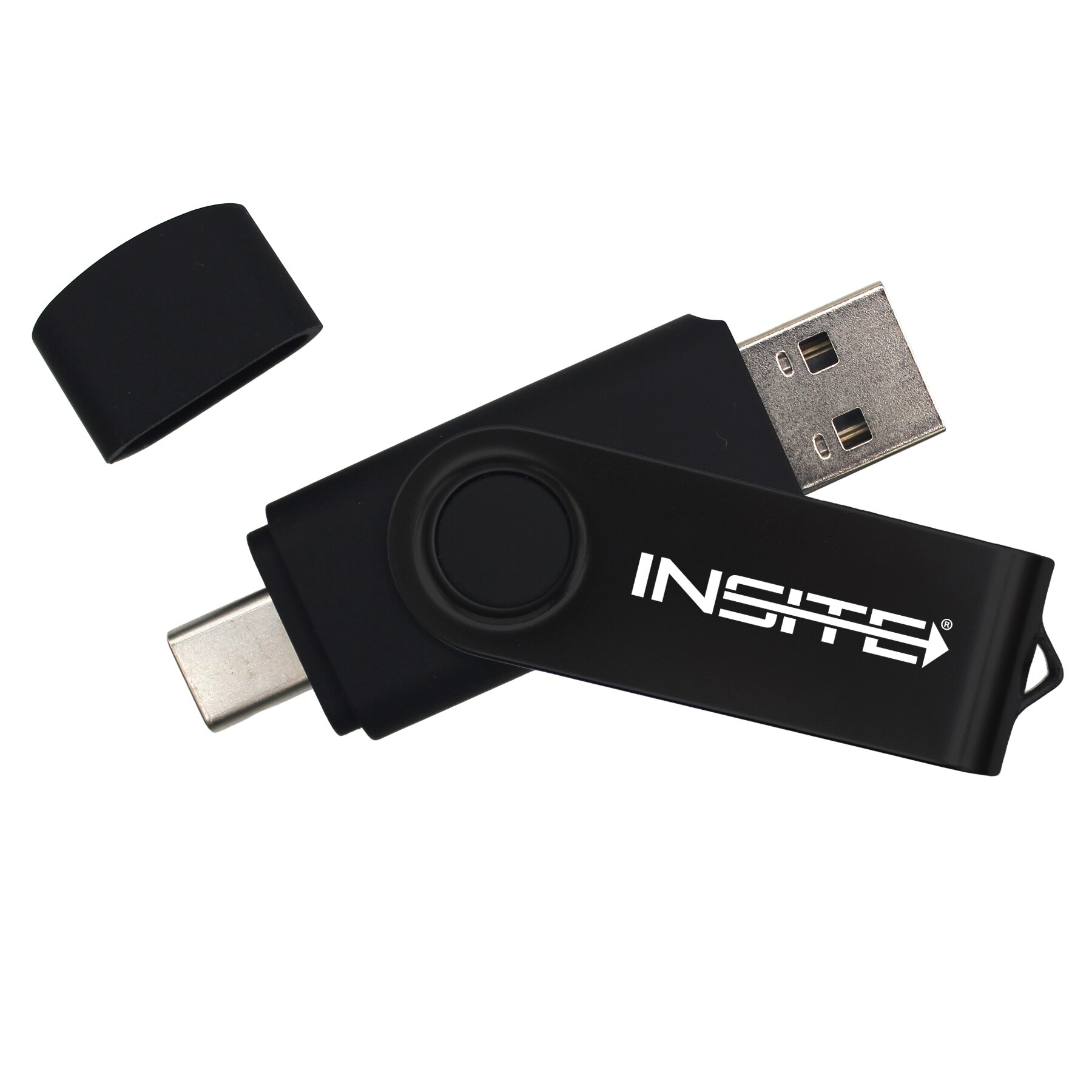 Picture of iClick Scottsdale Flash Drive Type A & C-OS-SWBLK