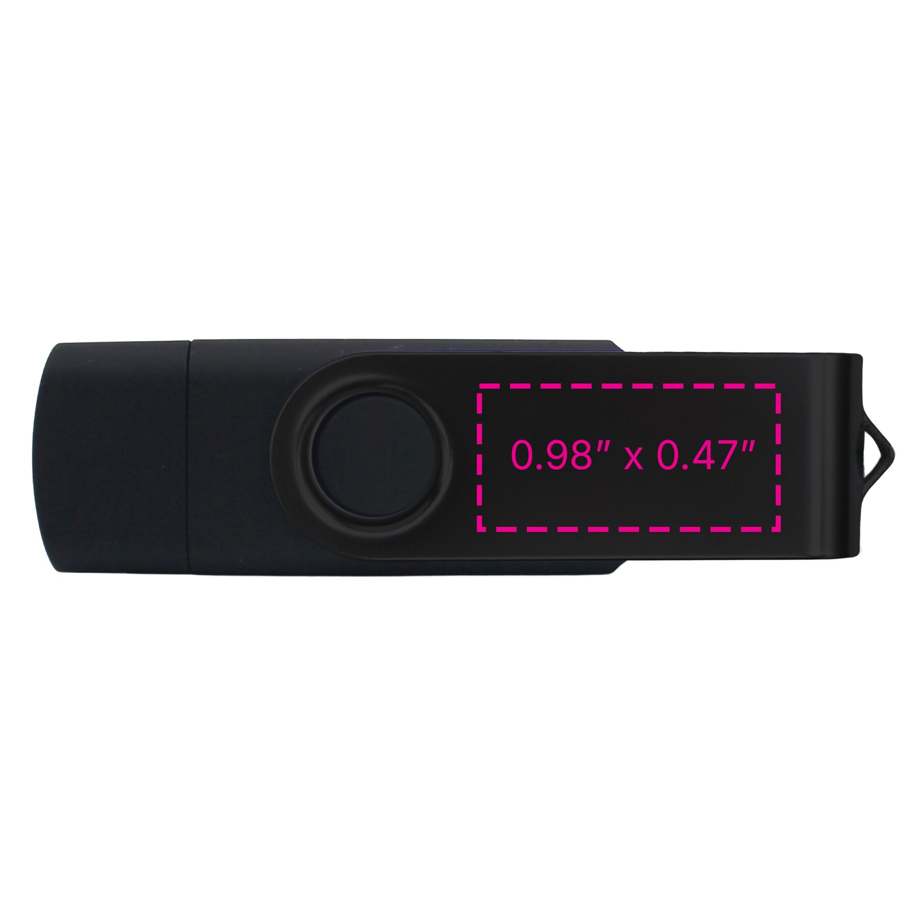 Picture of iClick Scottsdale Flash Drive Type A & C-OS-SWBLK