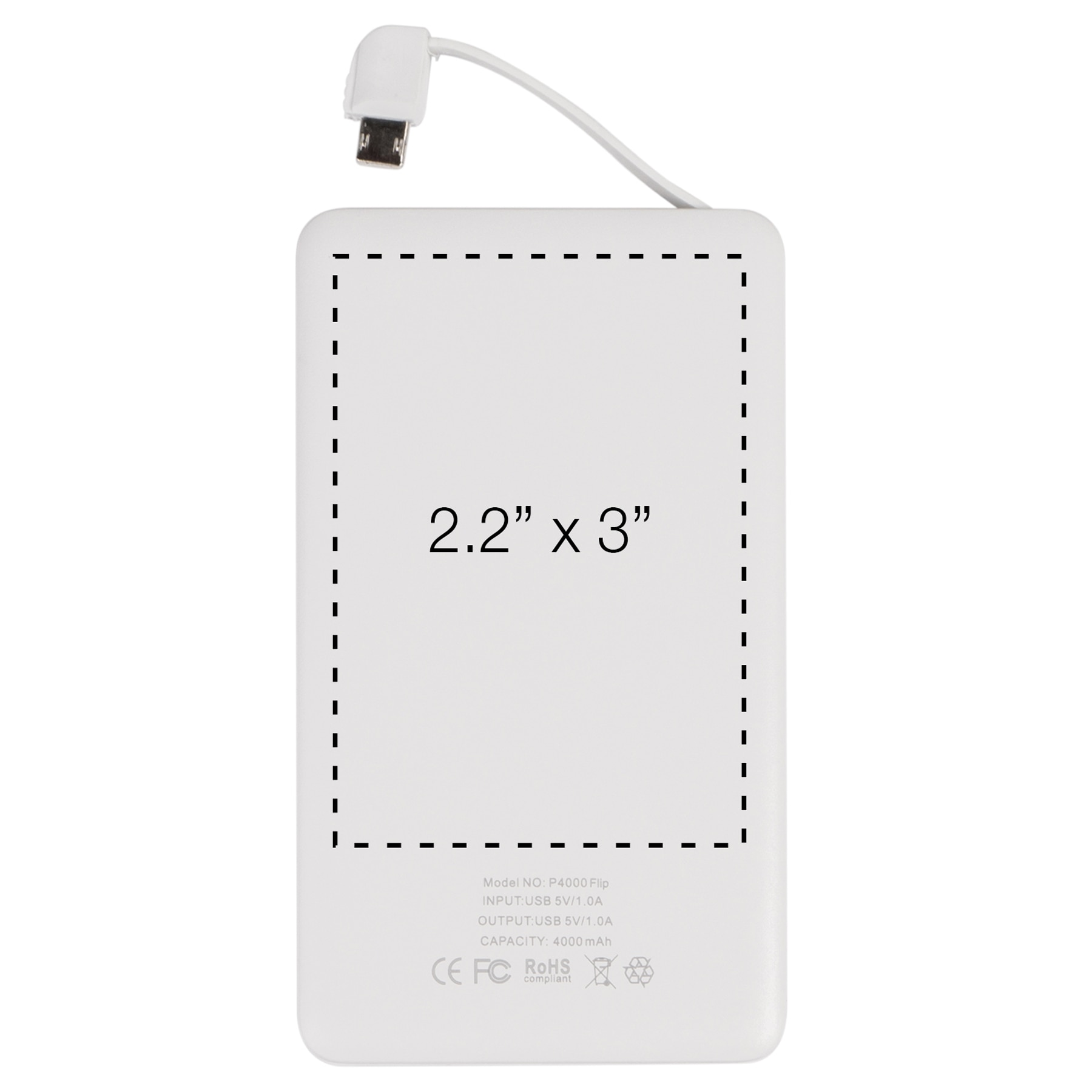 Picture of iTwist 4000mAh 4" 1 Power Bank