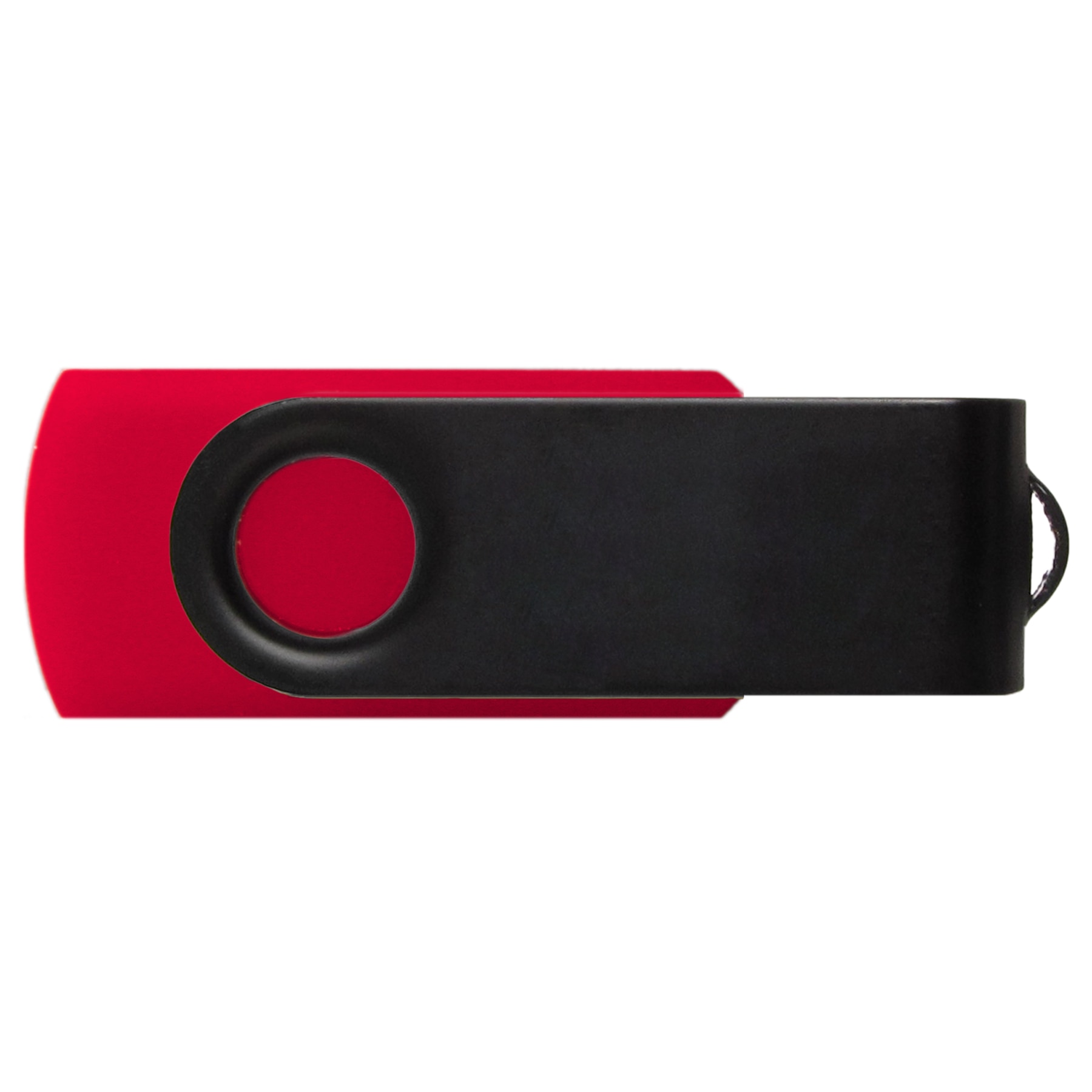 Picture of iClick® Black Swivel USB Flash Drive 4GB