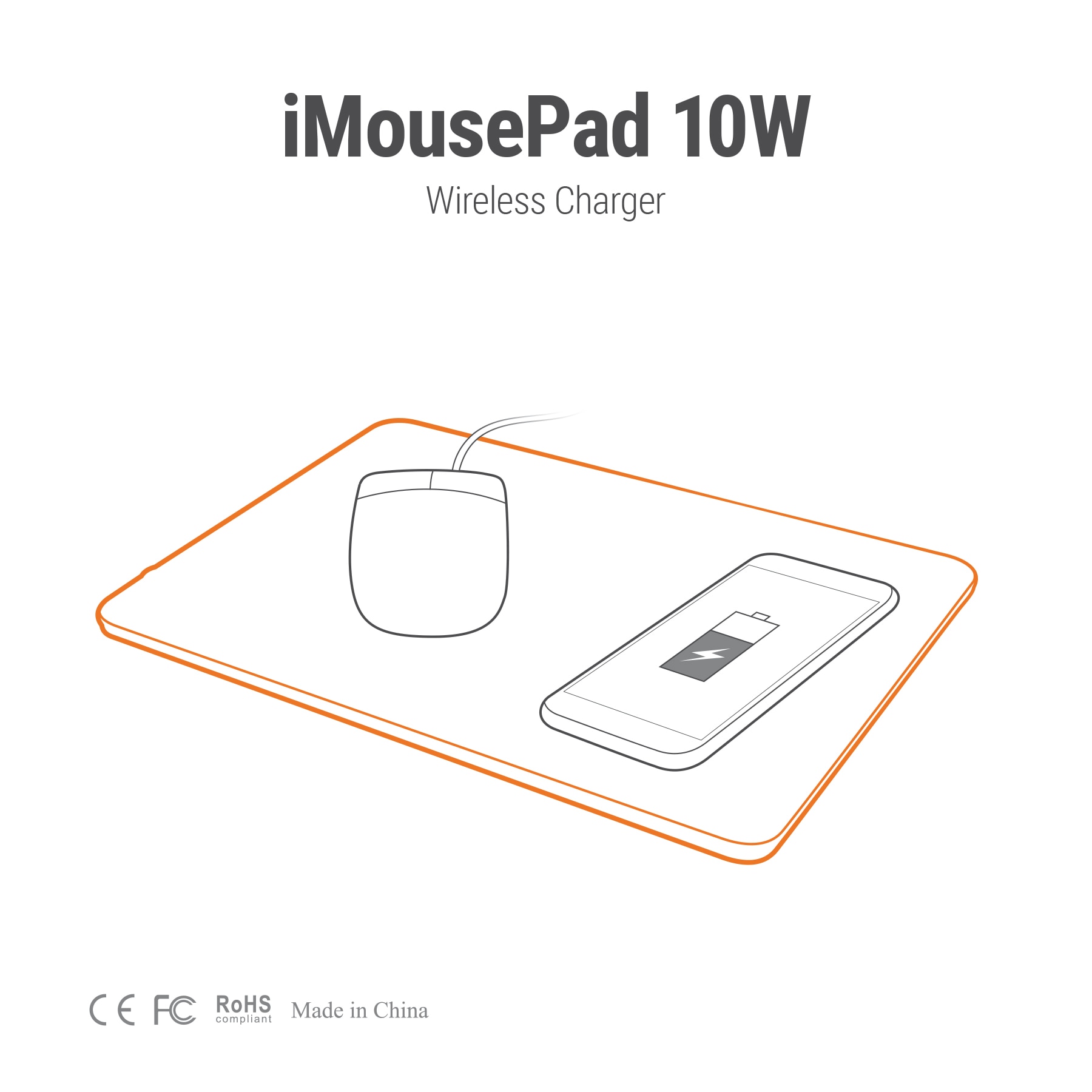 Picture of iMousePad 10W Wireless Charger