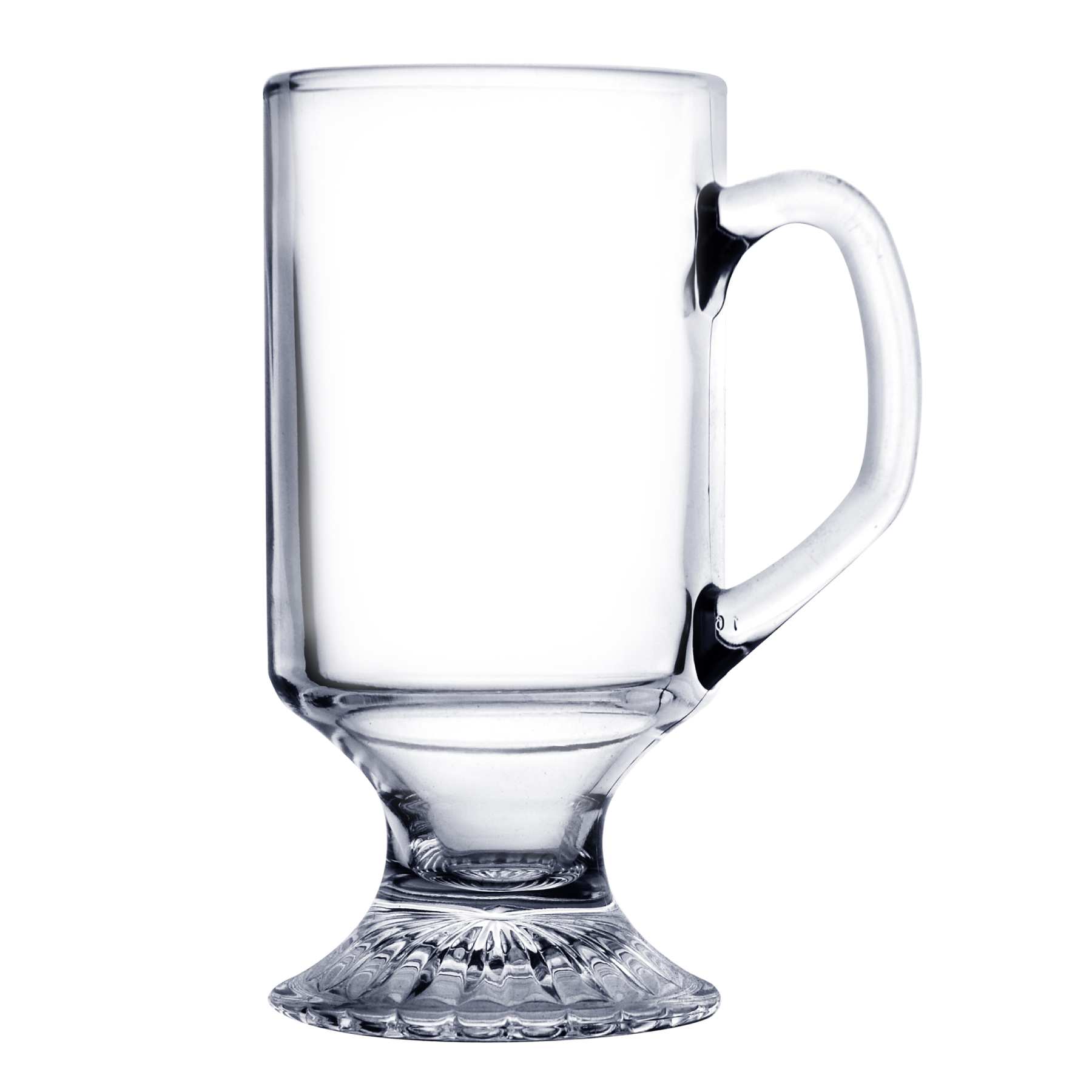 Picture of 10 oz Glass Irish Coffee Mug (Deep Etch)
