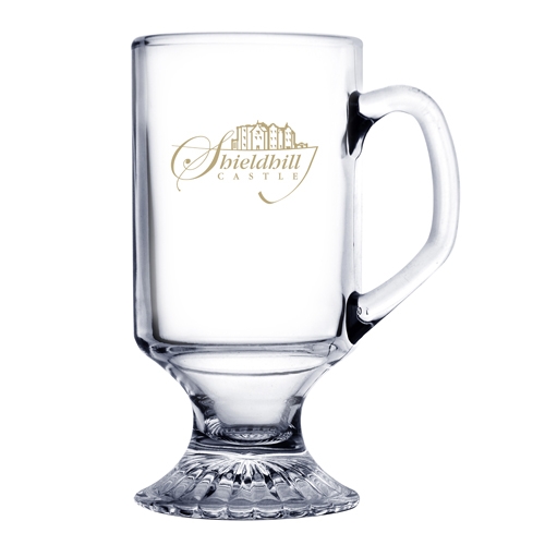 Picture of 10 oz Glass Irish Coffee Mug (Deep Etch)