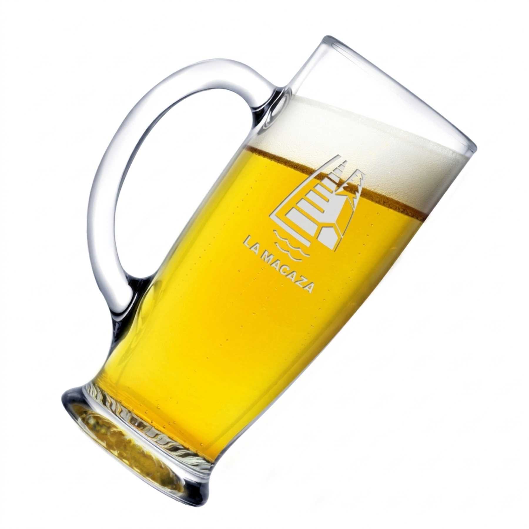 Picture of 18 oz Pilsner Beer Mug (Deep Etch)