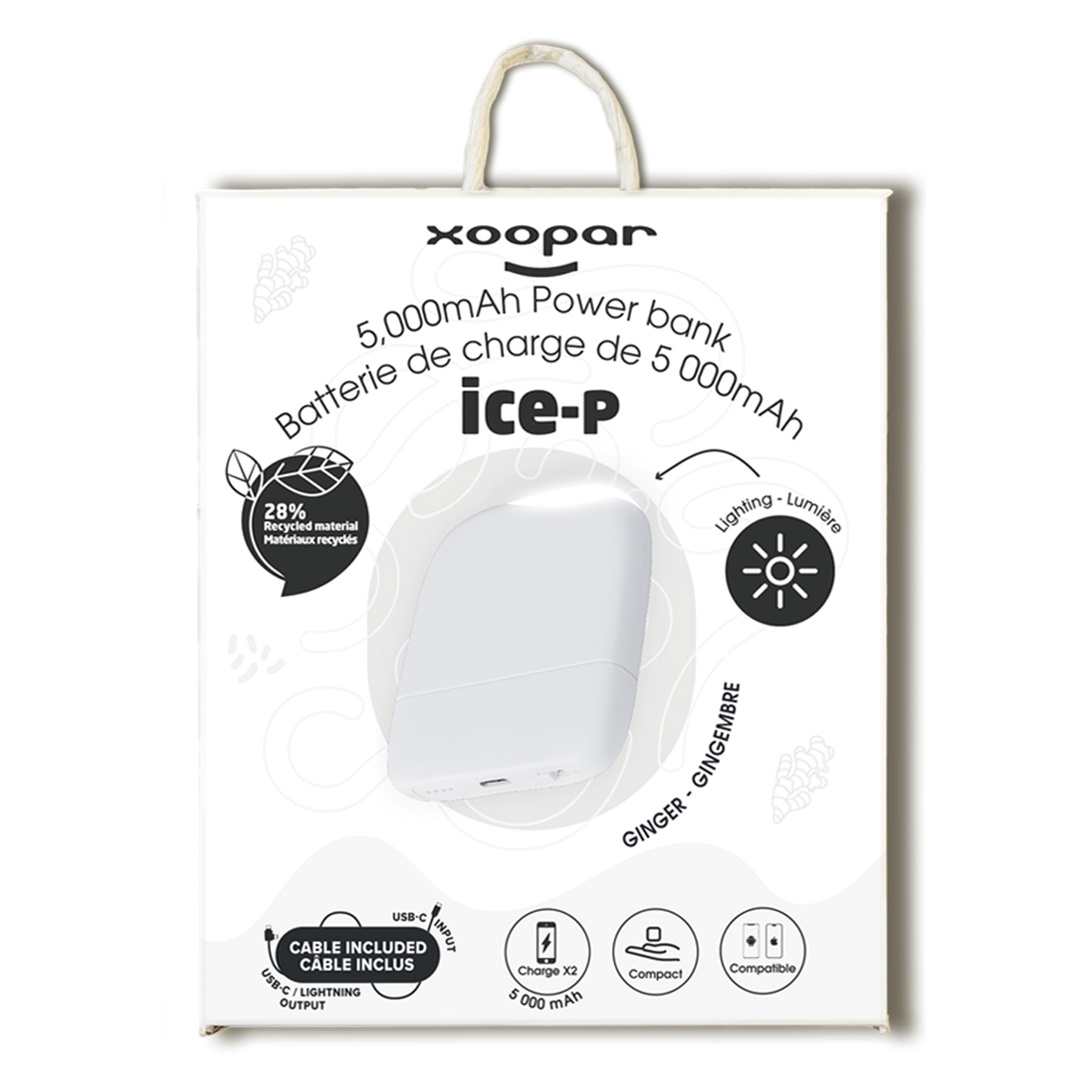 Picture of Xoopar ice-p 5,000mAh Power Bank