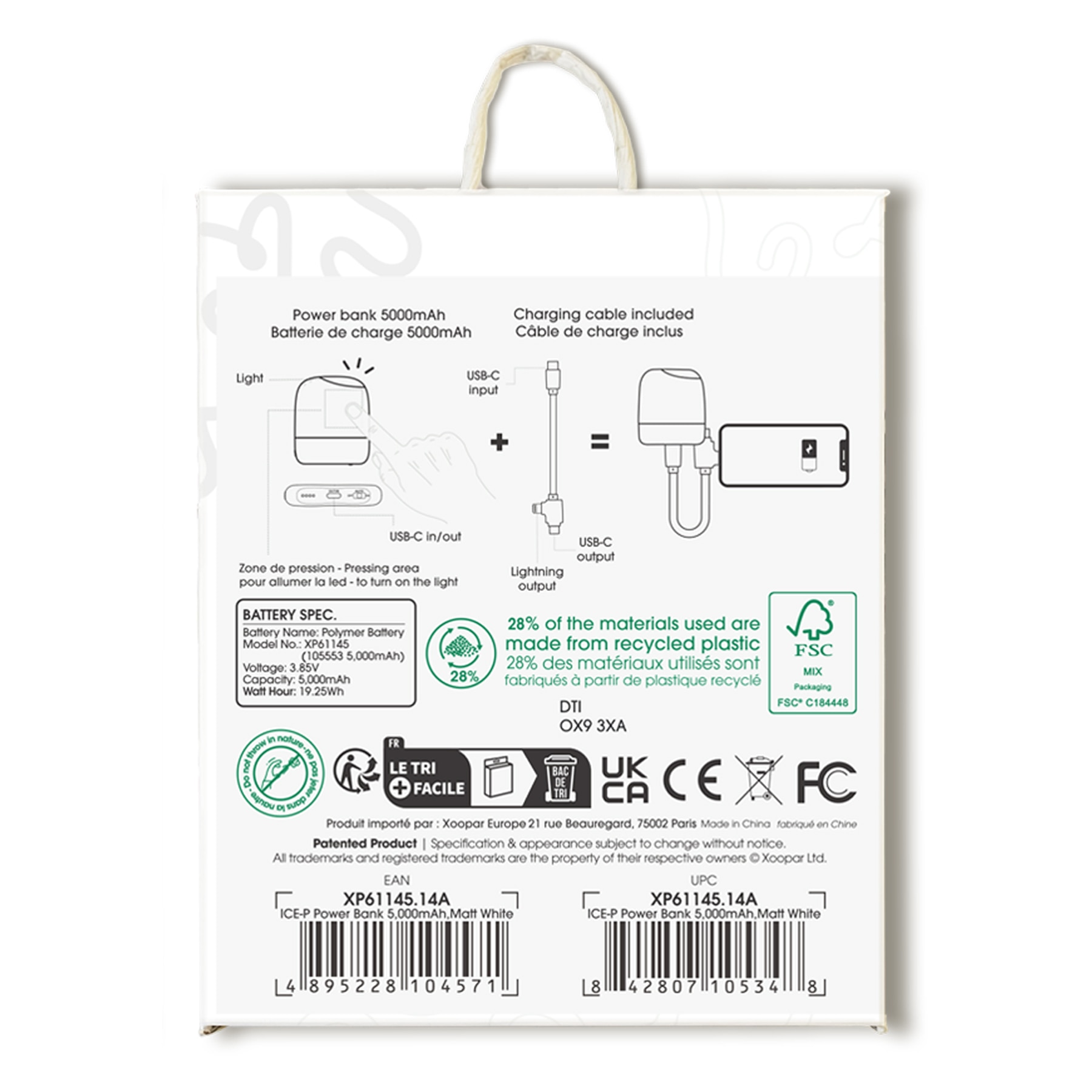 Picture of Xoopar ice-p 5,000mAh Power Bank