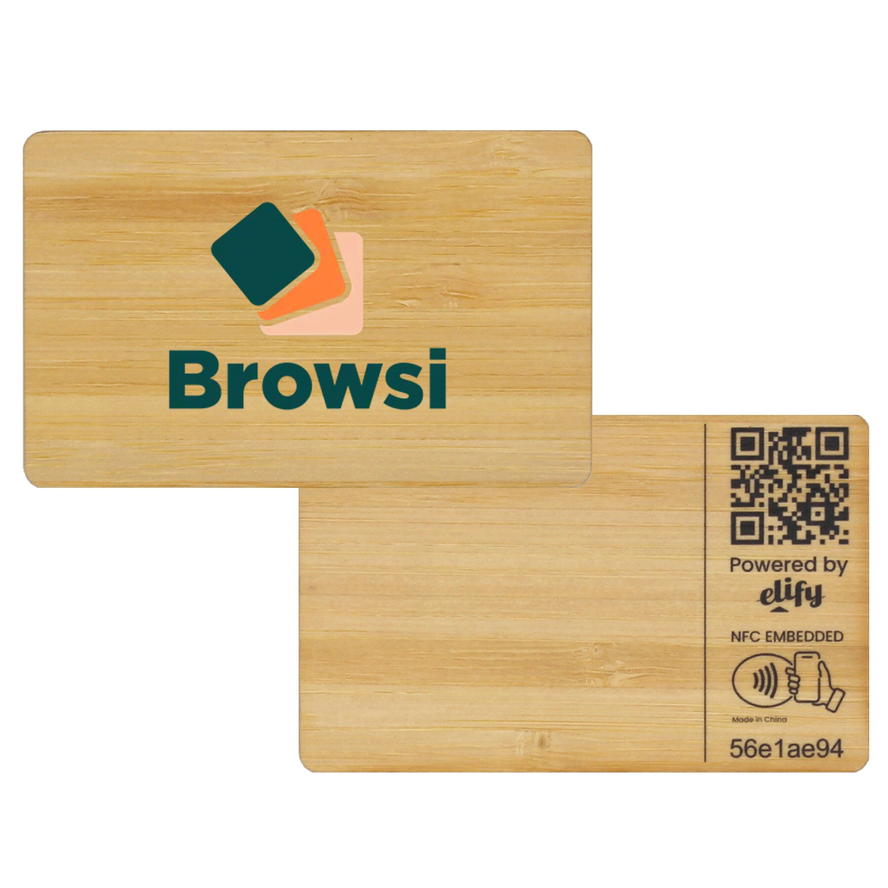 Picture of Elify Tap Webkey Card Bamboo