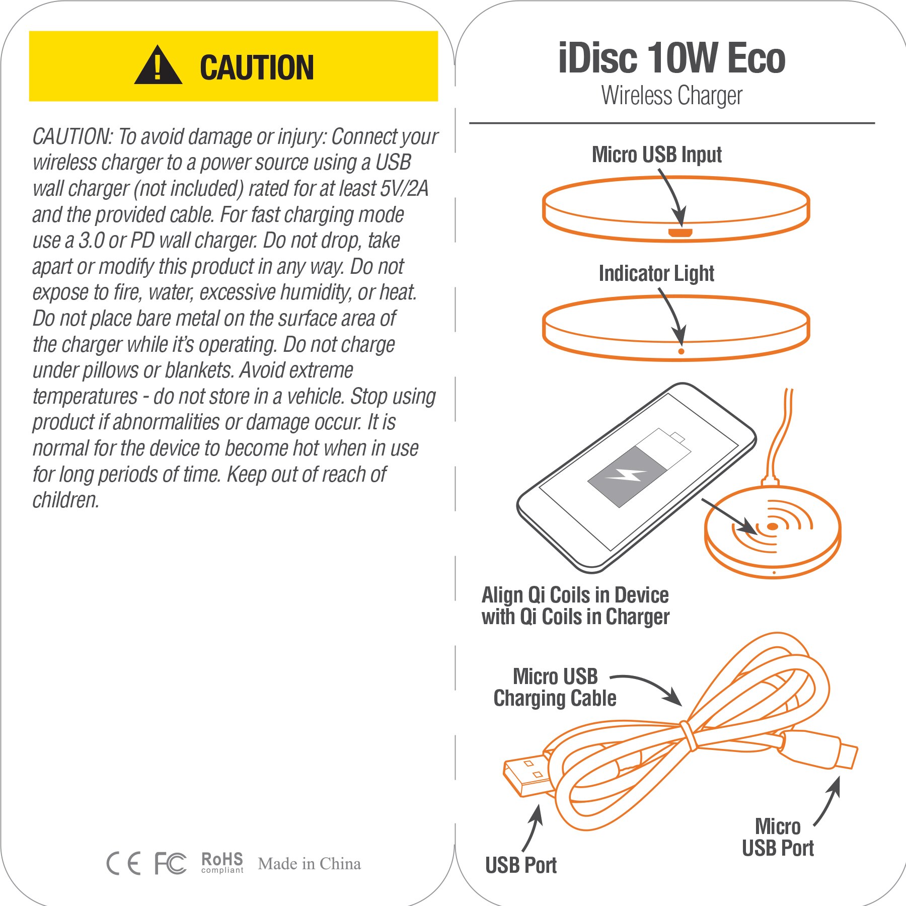 Picture of iDisc 10W Eco Wireless Charger