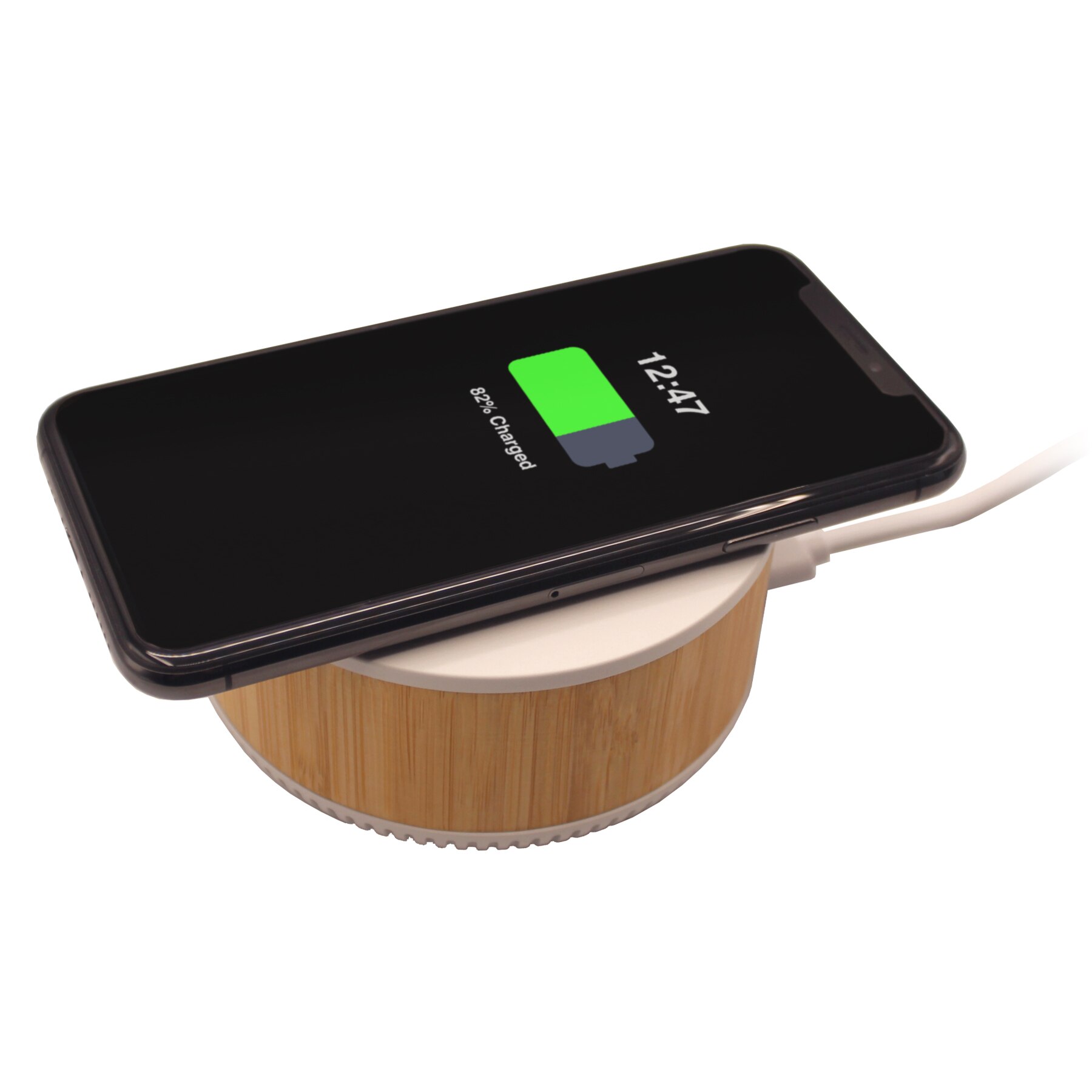 Picture of iBlu Phonic 15W Mini Wireless Charger and Bluetooth Speaker
