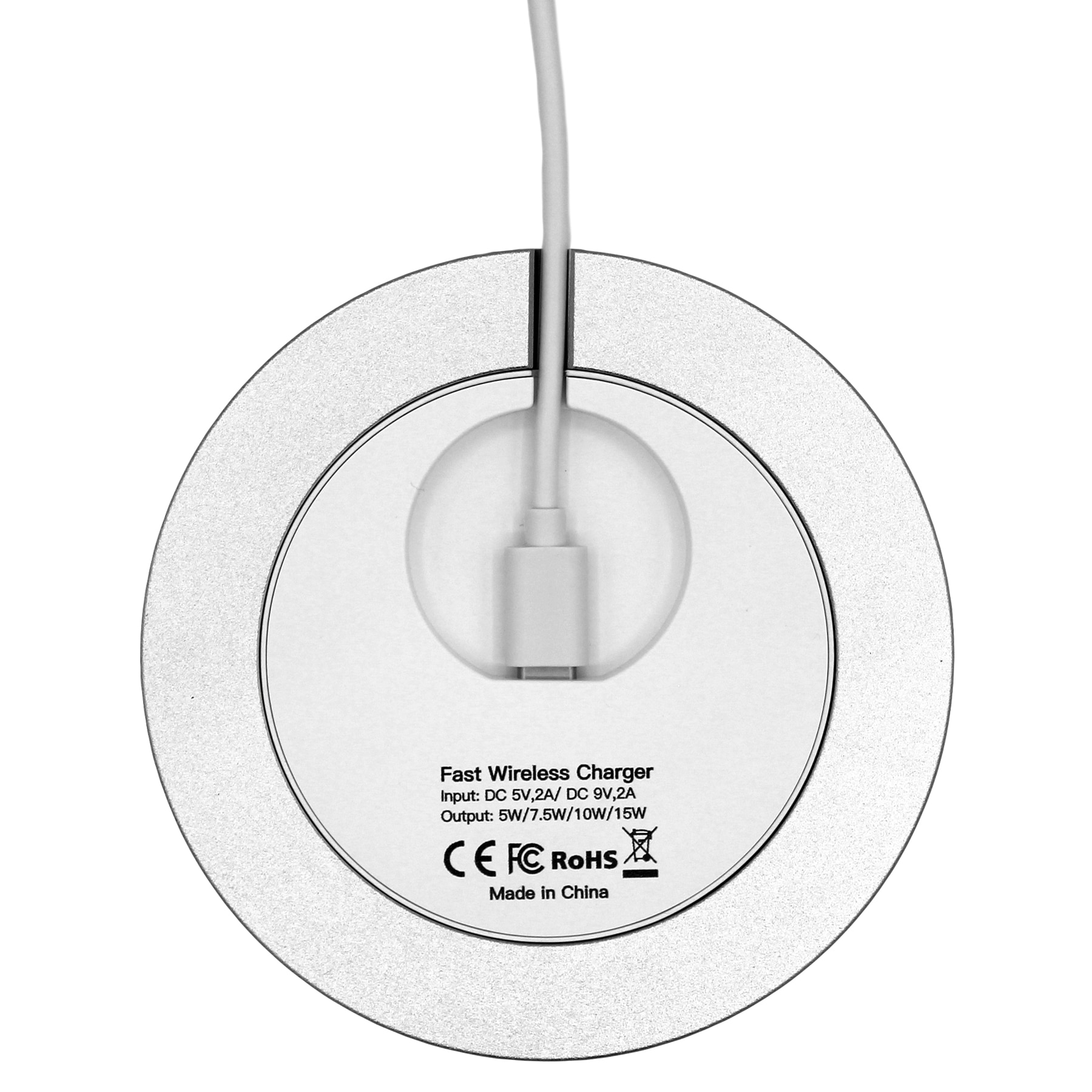 Picture of iBevel Plus 15W Wireless Charger With Aluminum Trim