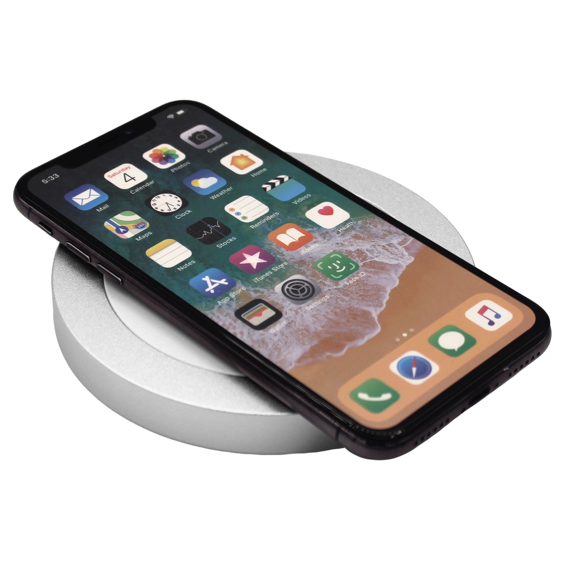 Picture of iBevel Plus 15W Wireless Charger With Aluminum Trim