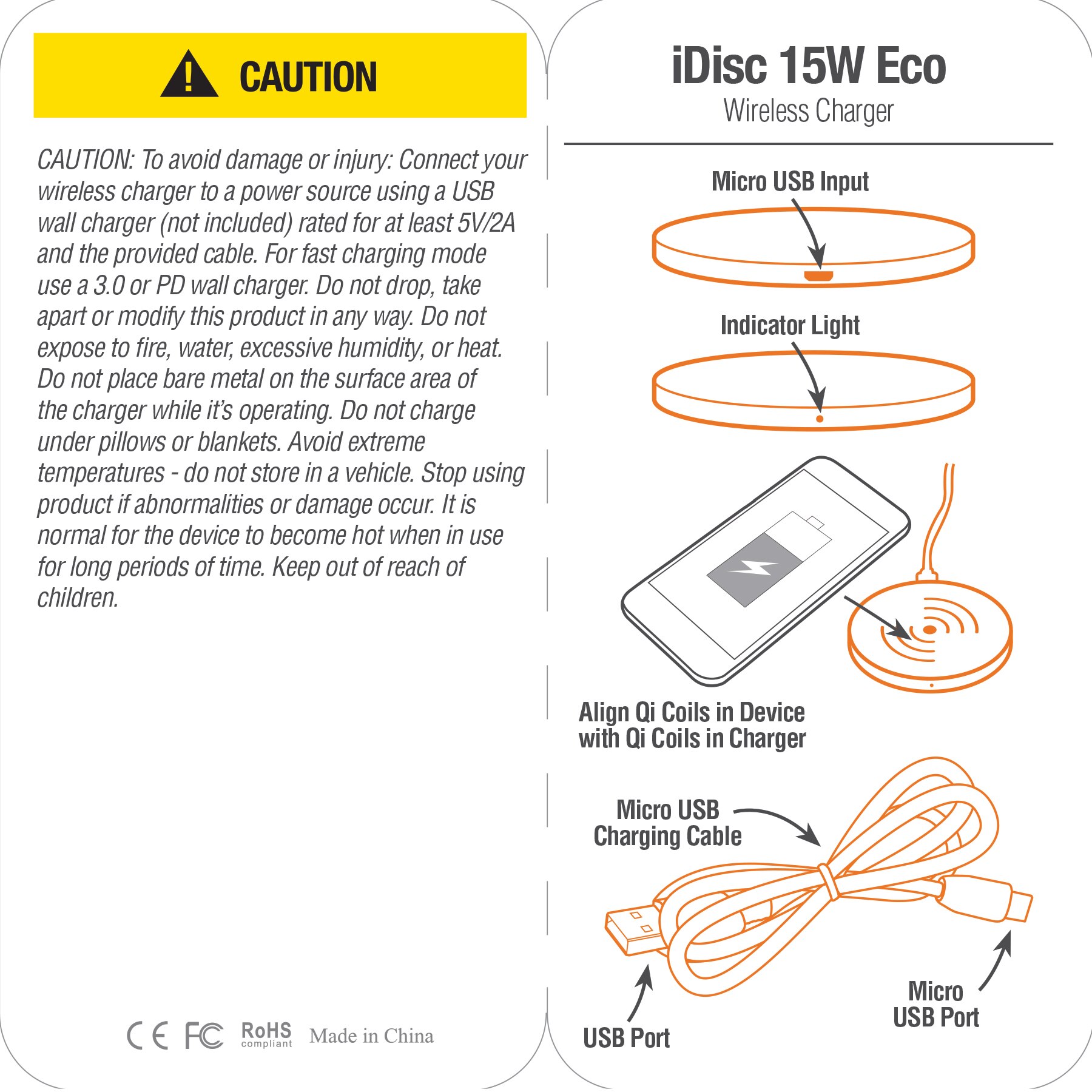 Picture of iDisc 15W Eco Wireless Charger